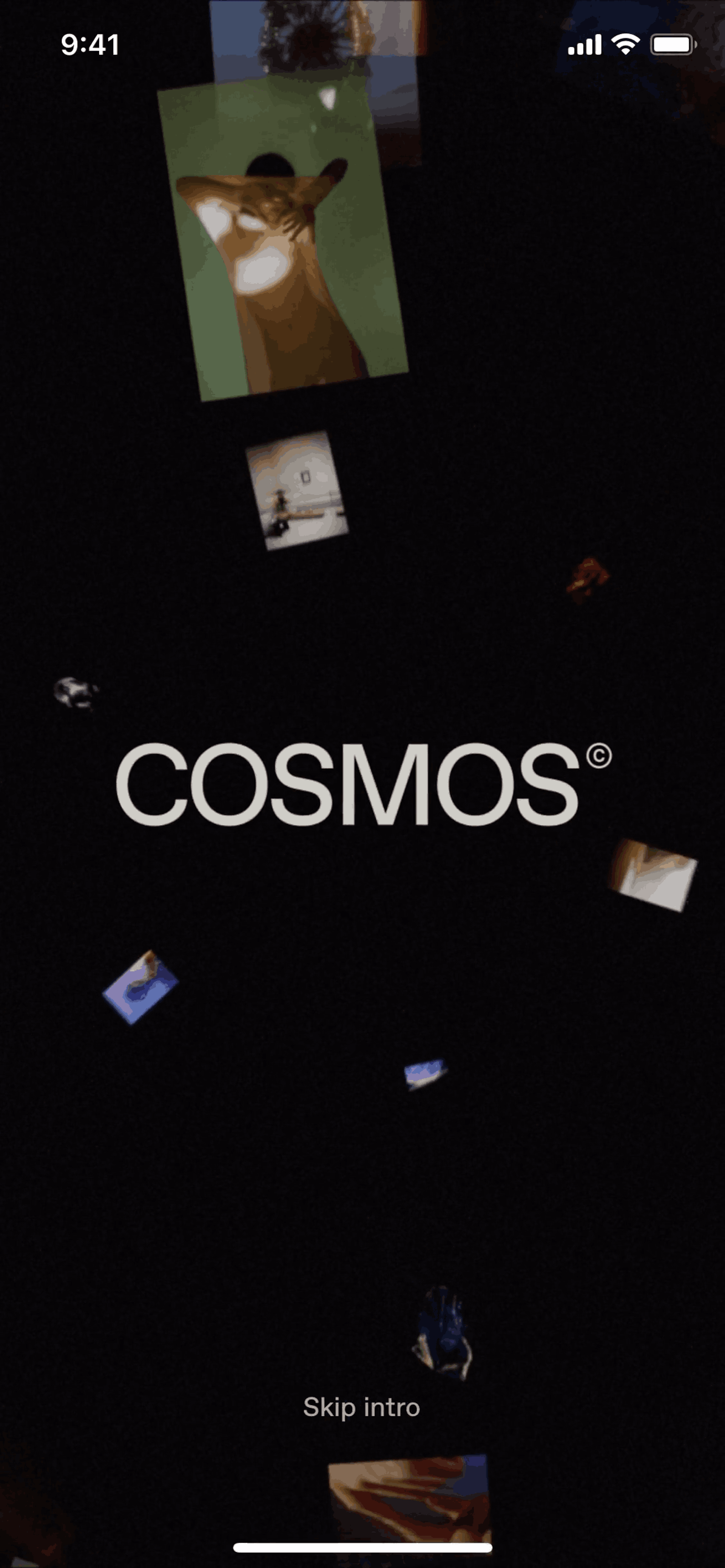 Cosmos iOS Photo & Video interface screenshot 5