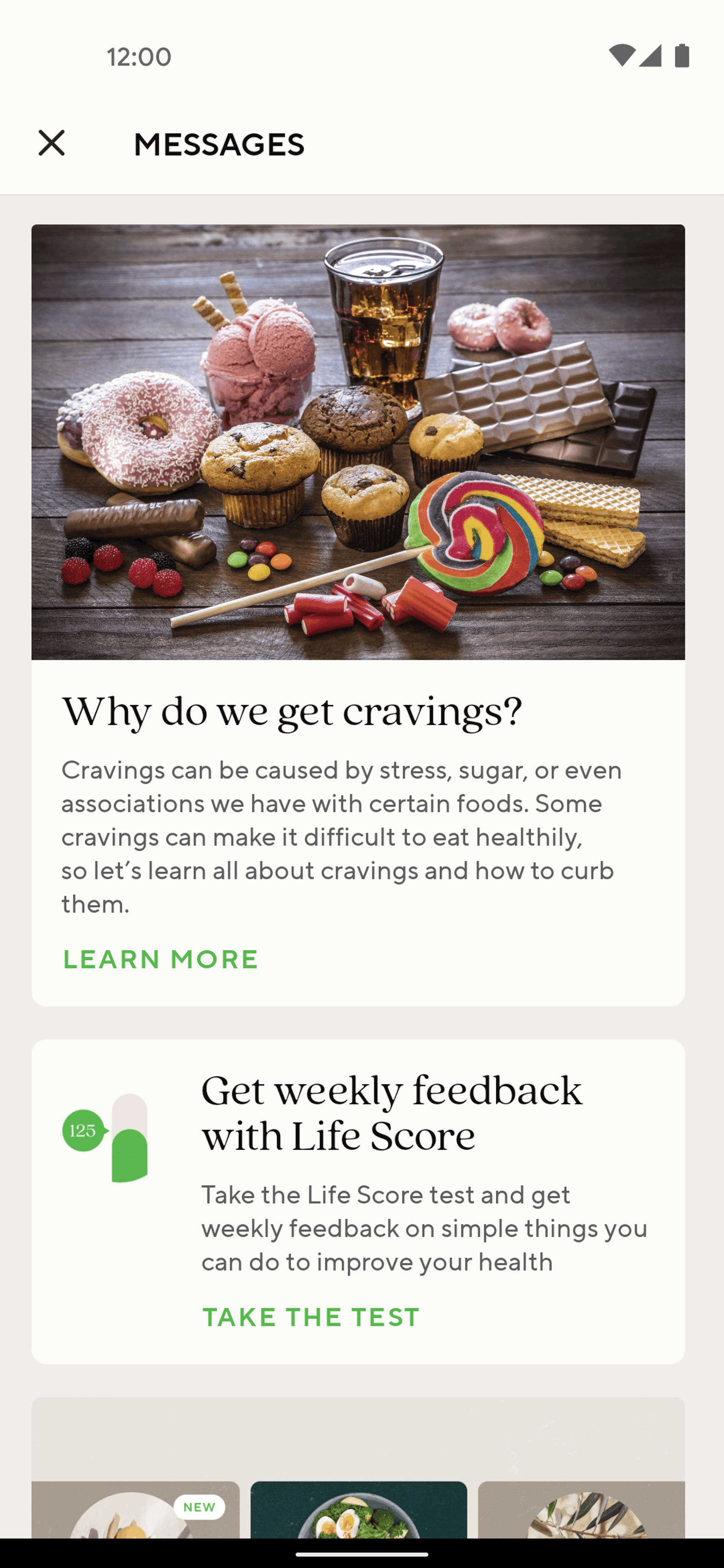 Lifesum Android Health & Fitness interface screenshot 17