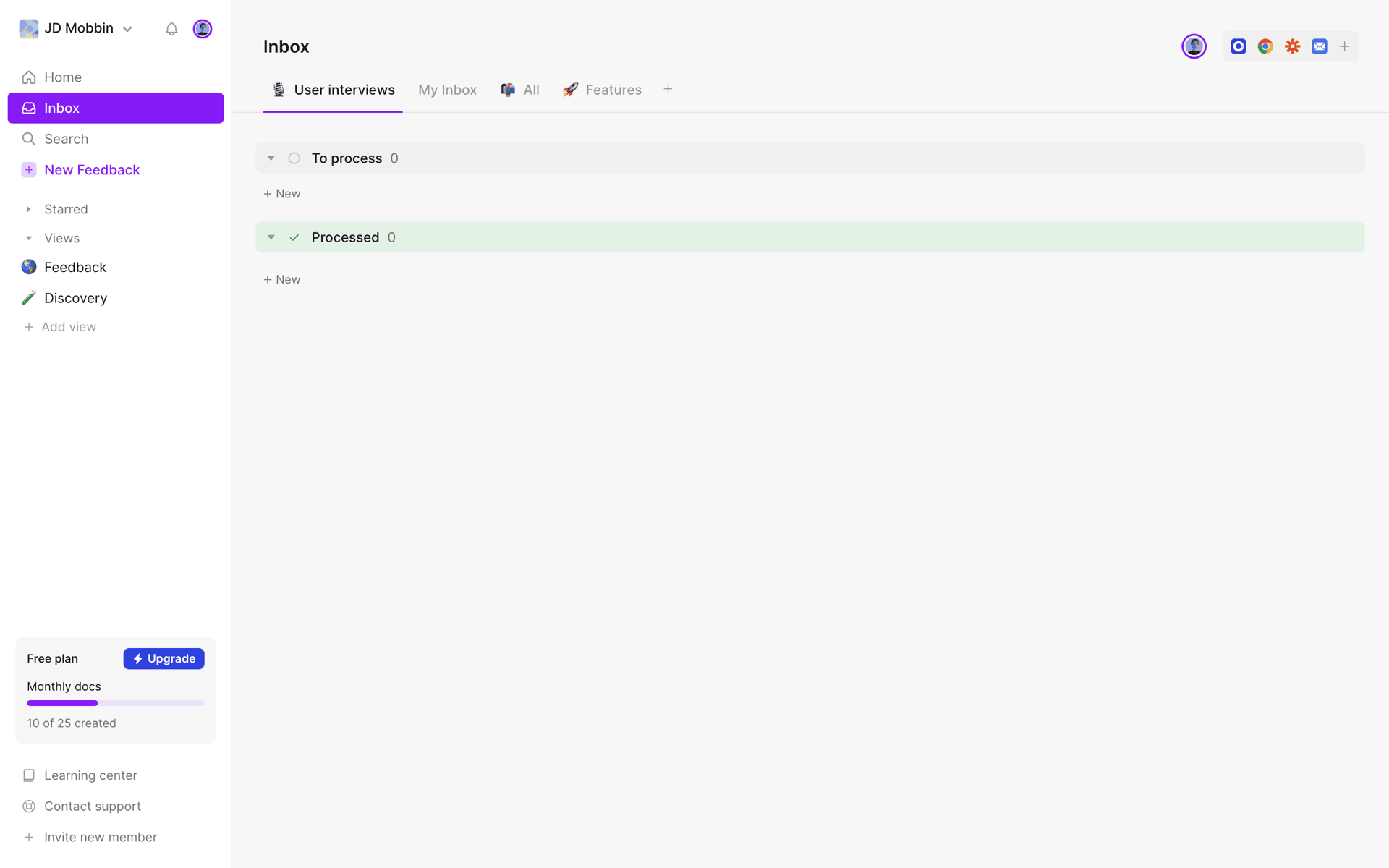 Cycle Web Productivity interface screenshot 24