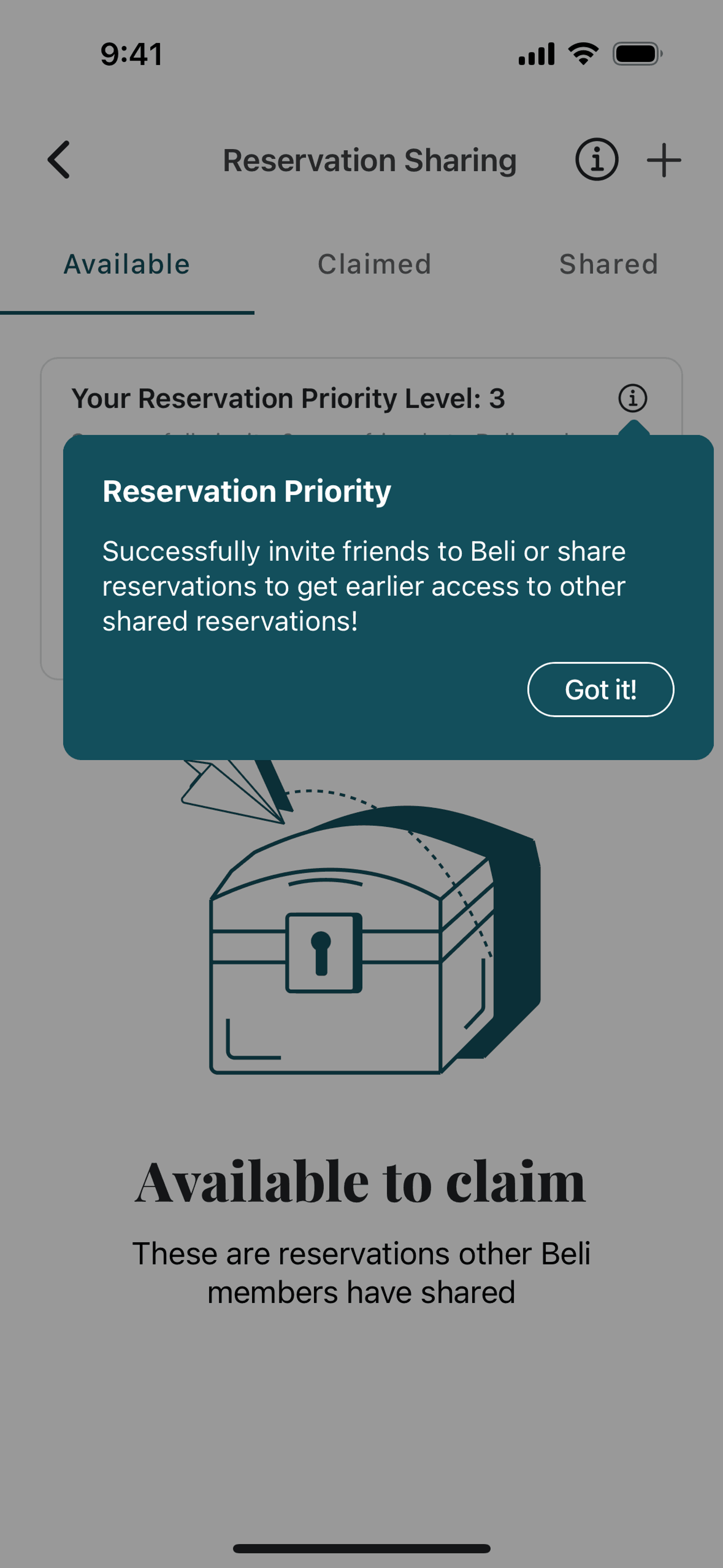Beli iOS Food & Drink interface screenshot 13