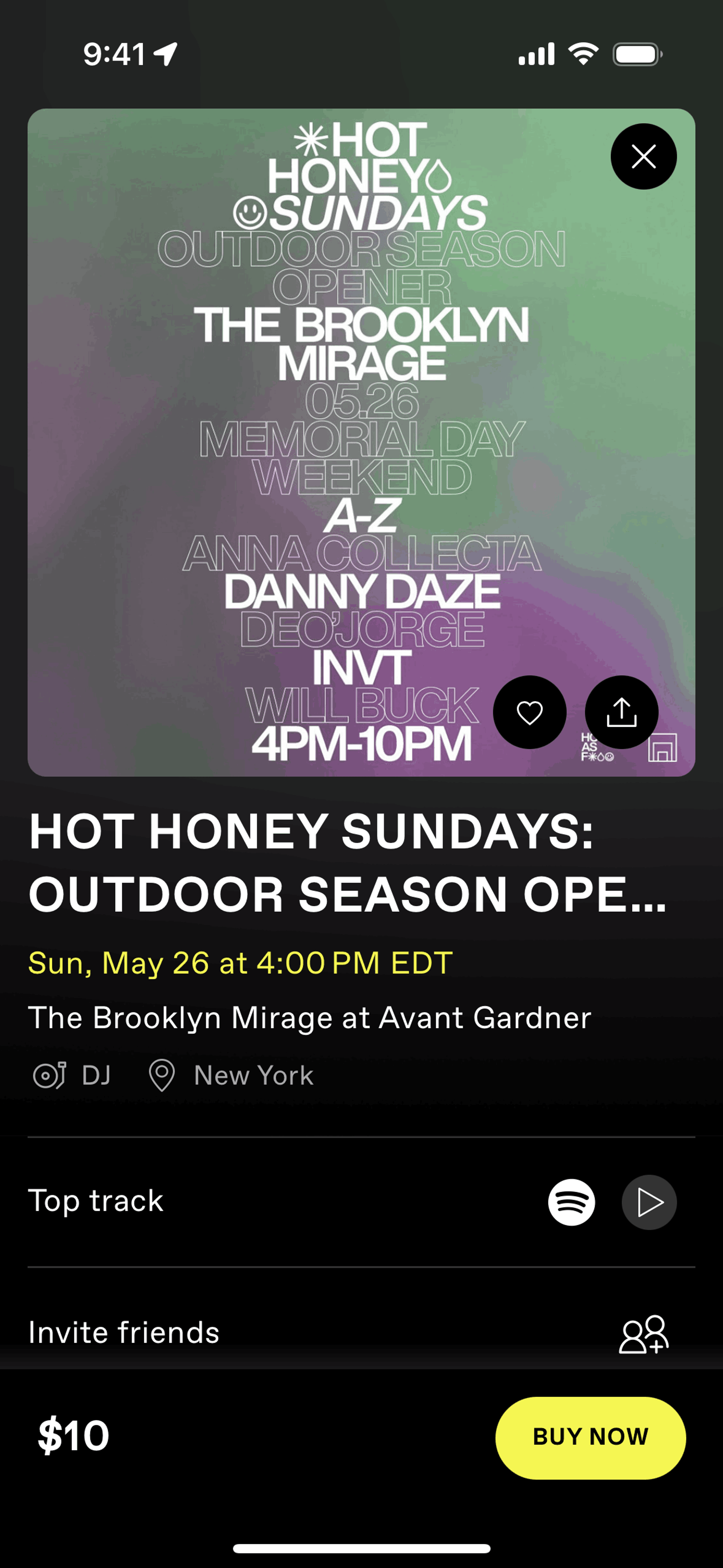 DICE iOS Entertainment interface screenshot 11