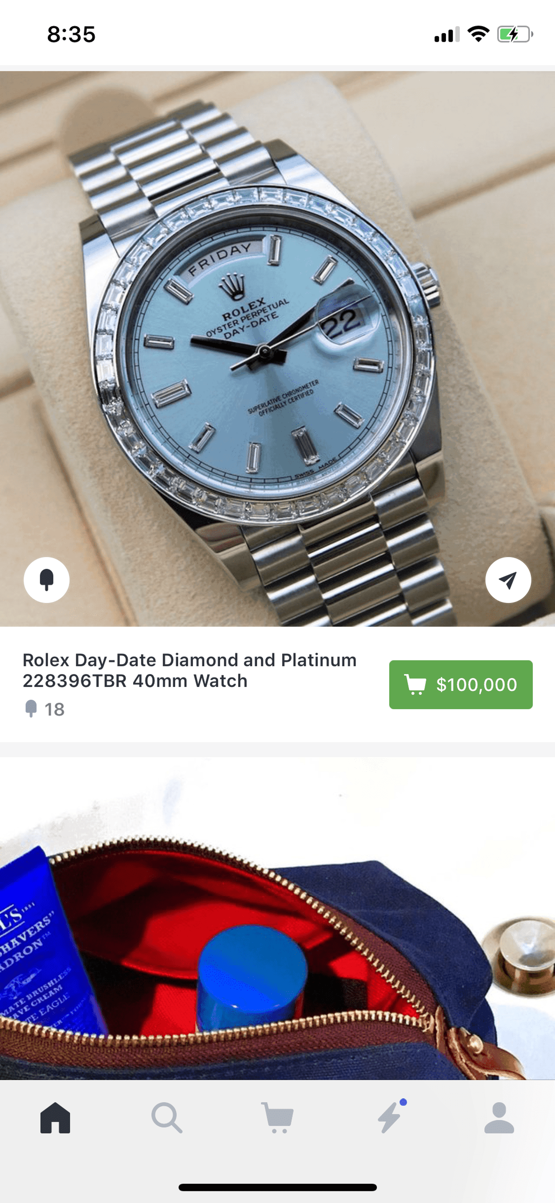 Fancy iOS Shopping interface screenshot 18