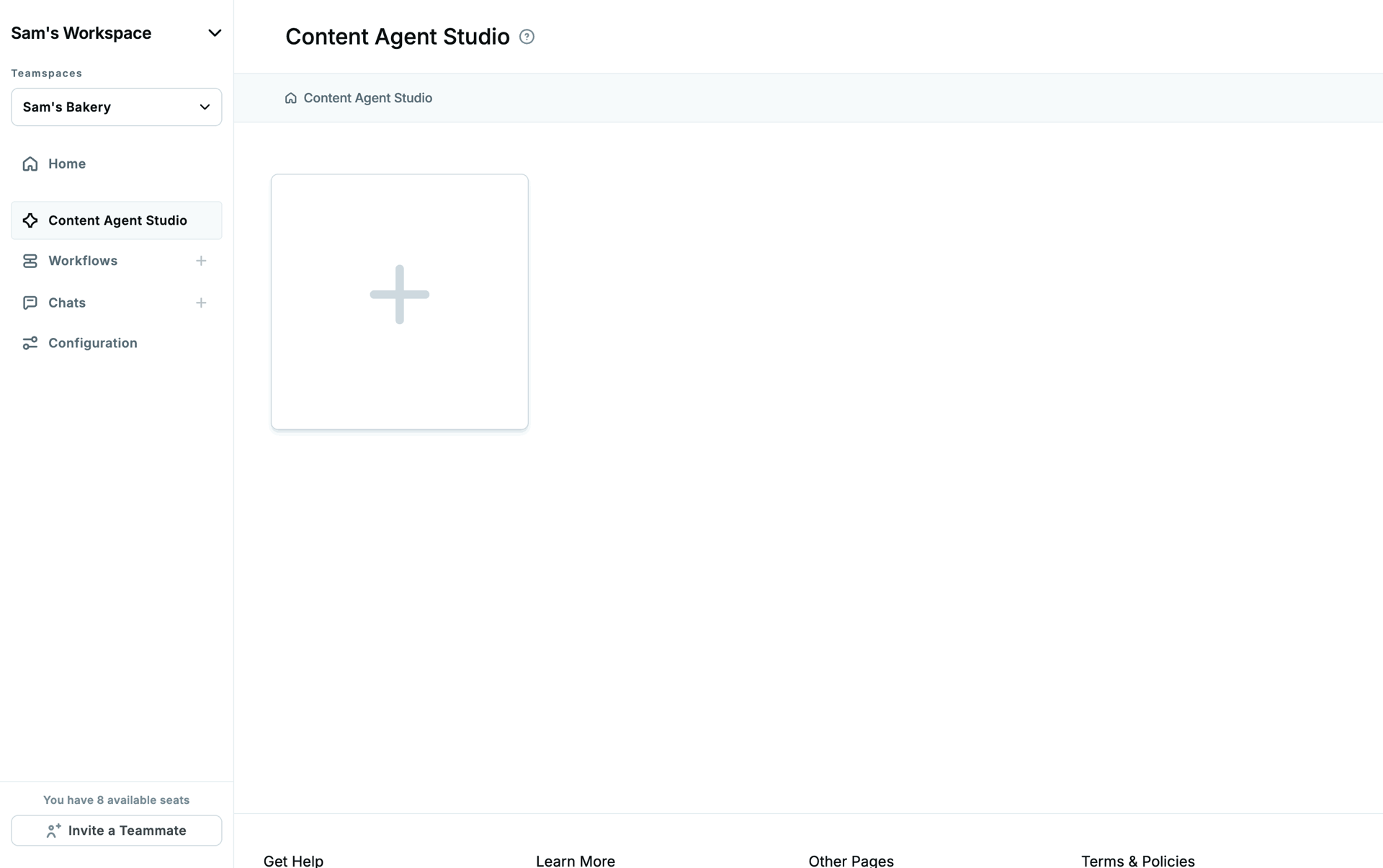 Copy.ai Web AI interface screenshot 8