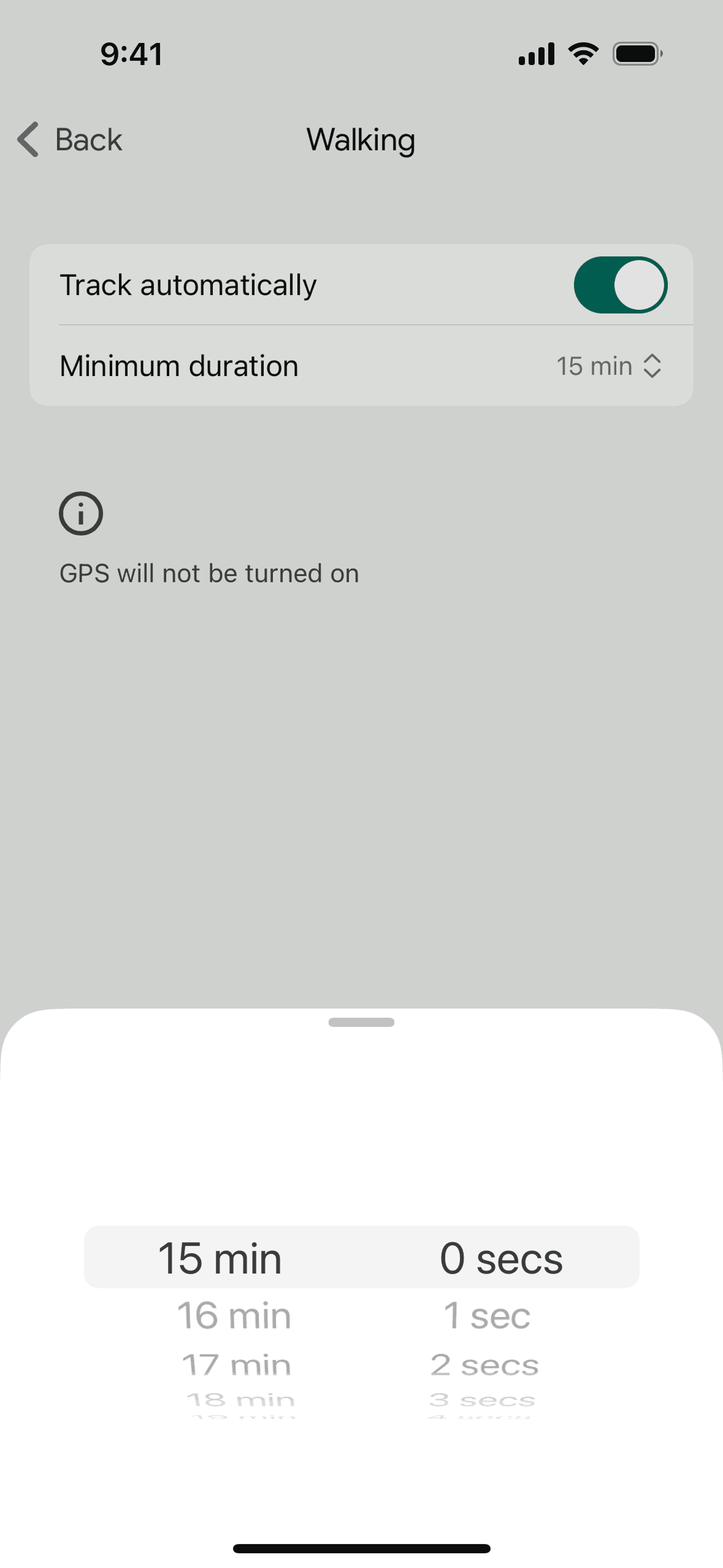 Fitbit iOS Health & Fitness interface screenshot 13