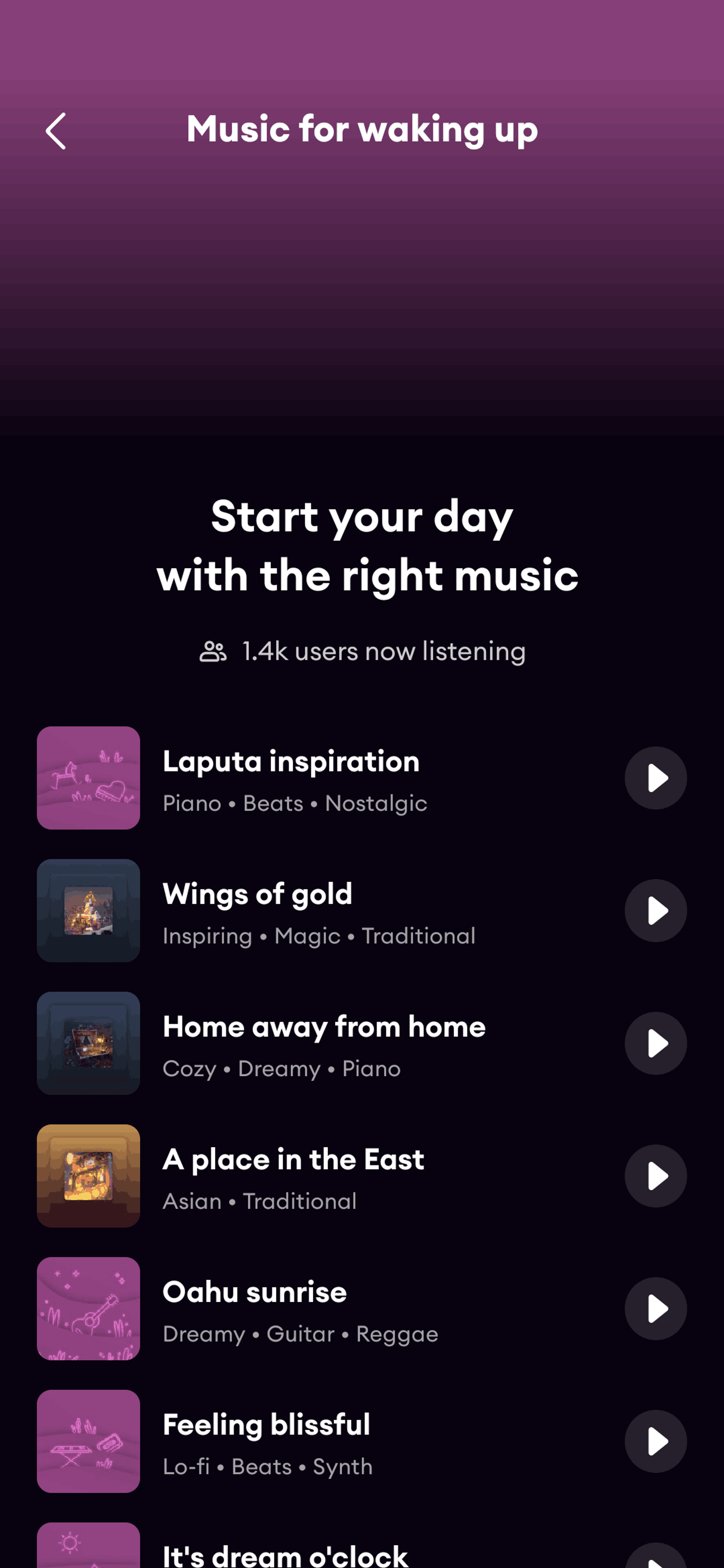 Loona Android Health & Fitness interface screenshot 16
