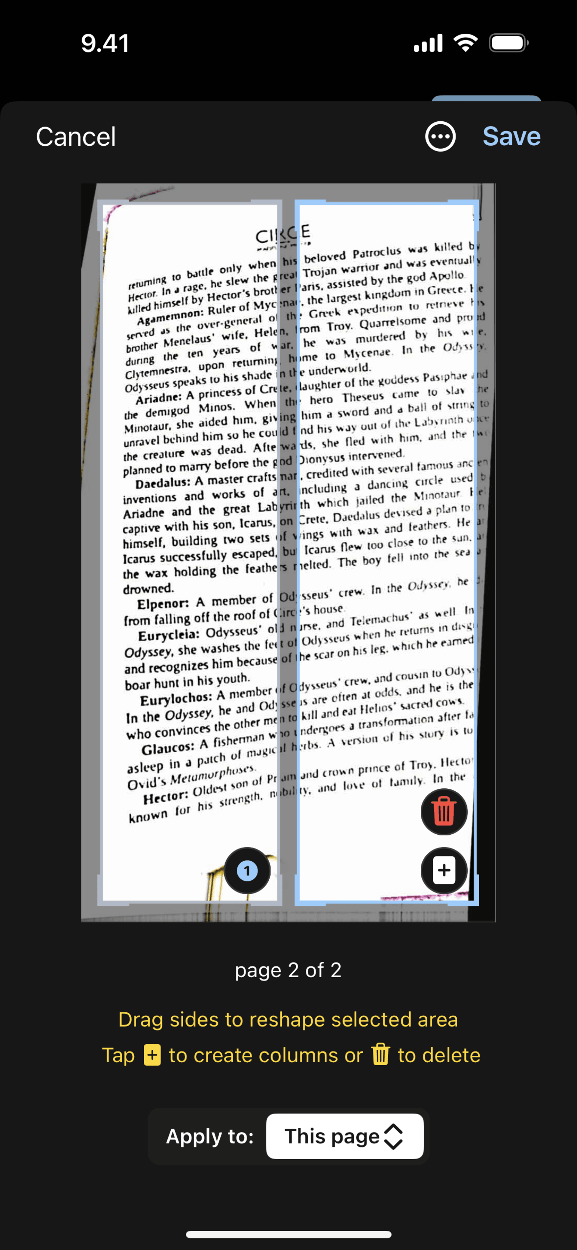 Speechify iOS Productivity interface screenshot 13