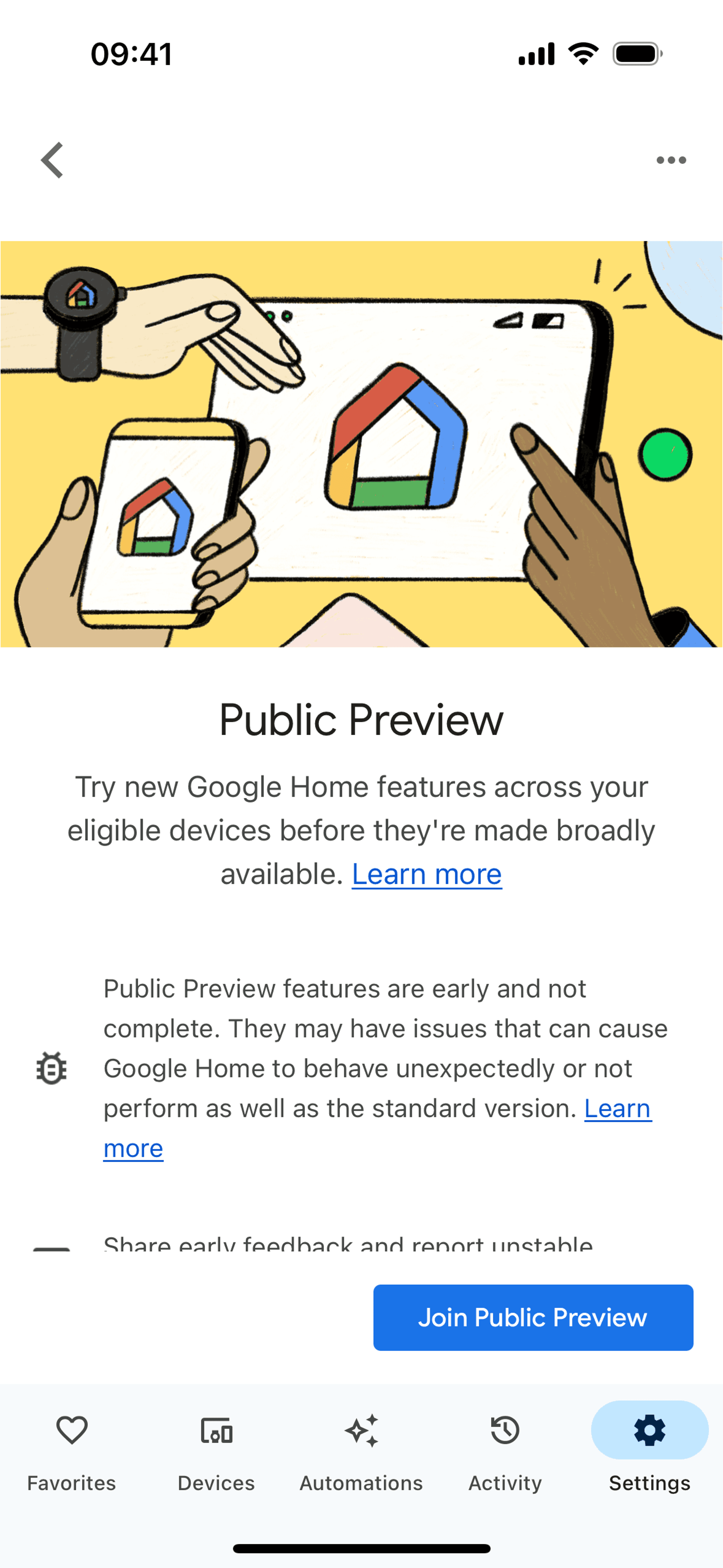 Google Home iOS AI interface screenshot 16