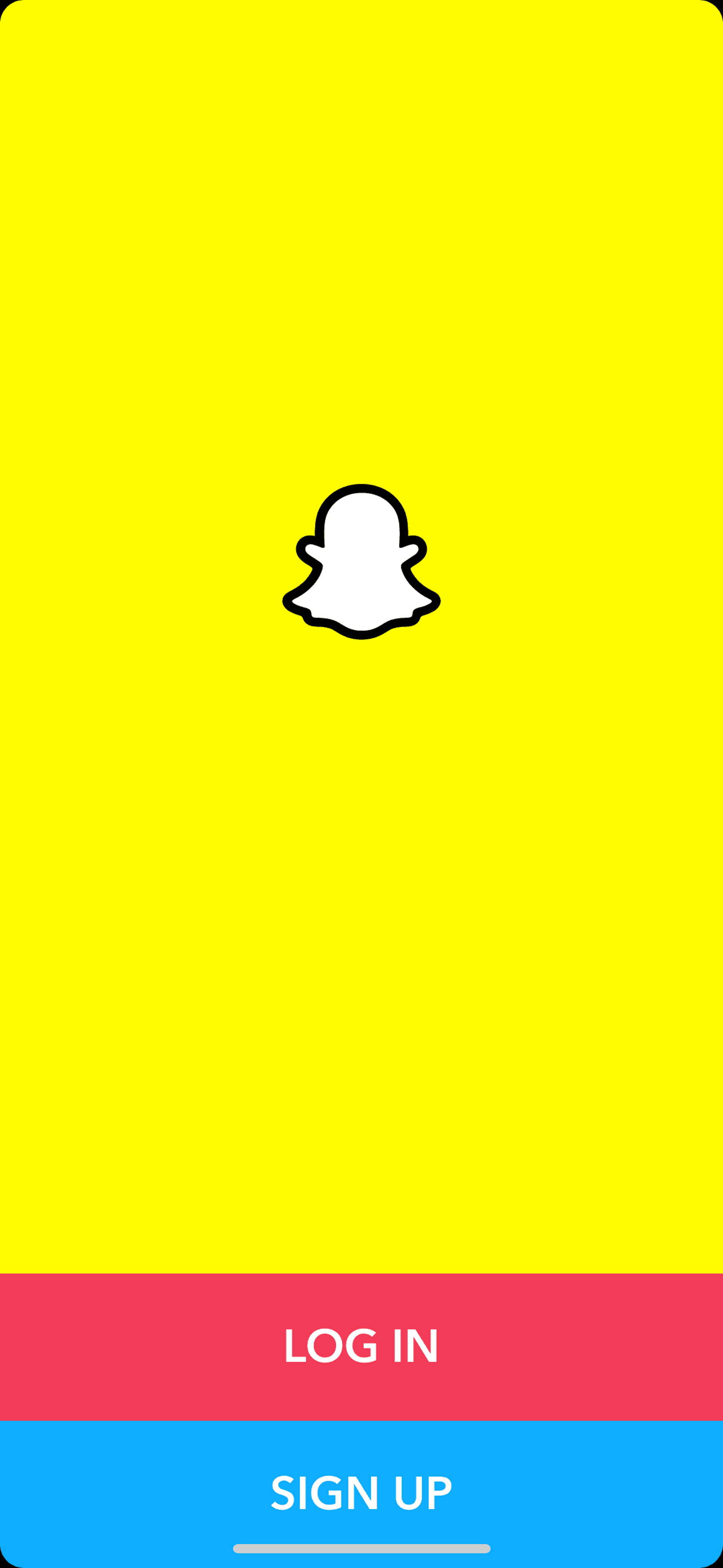 Snapchat iOS Photo & Video interface screenshot 1