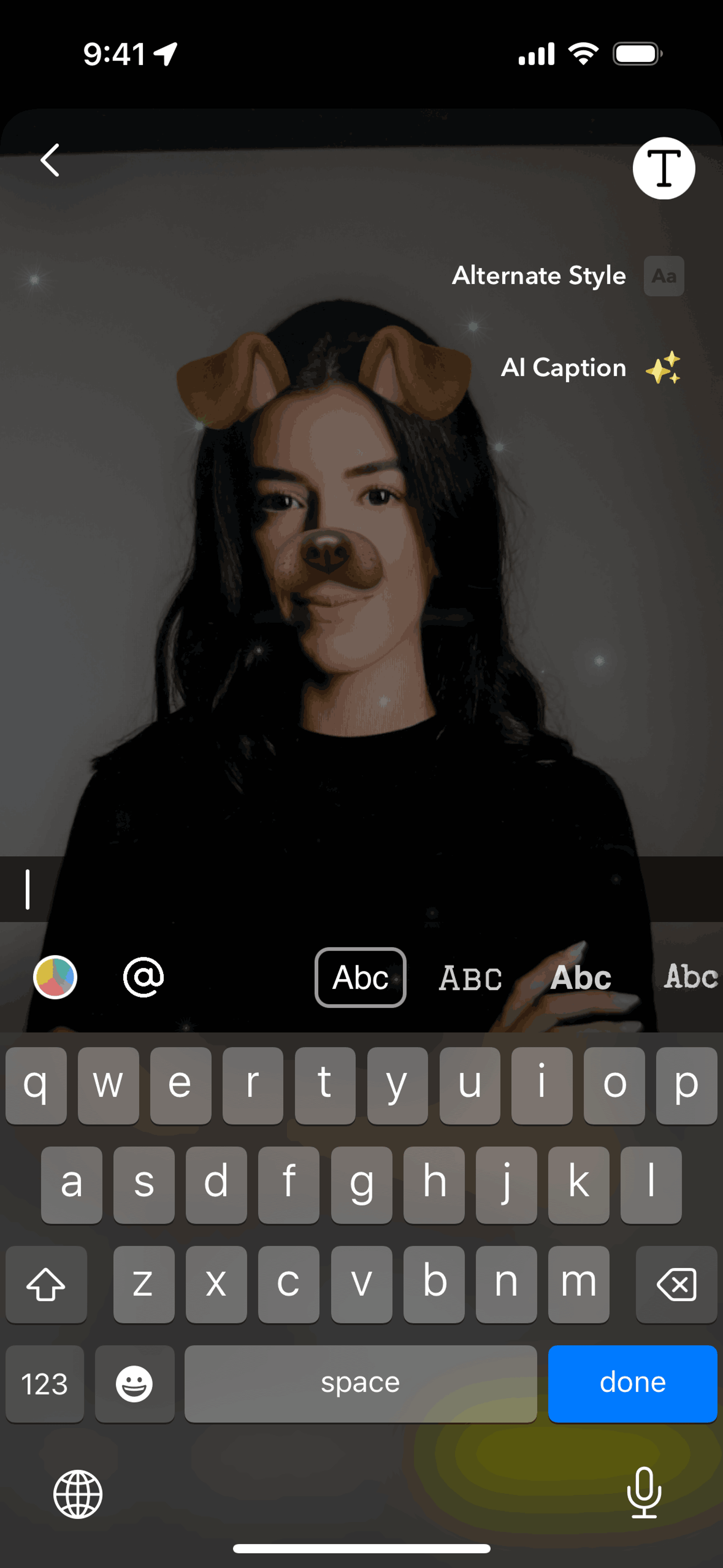 Snapchat iOS Photo & Video interface screenshot 4