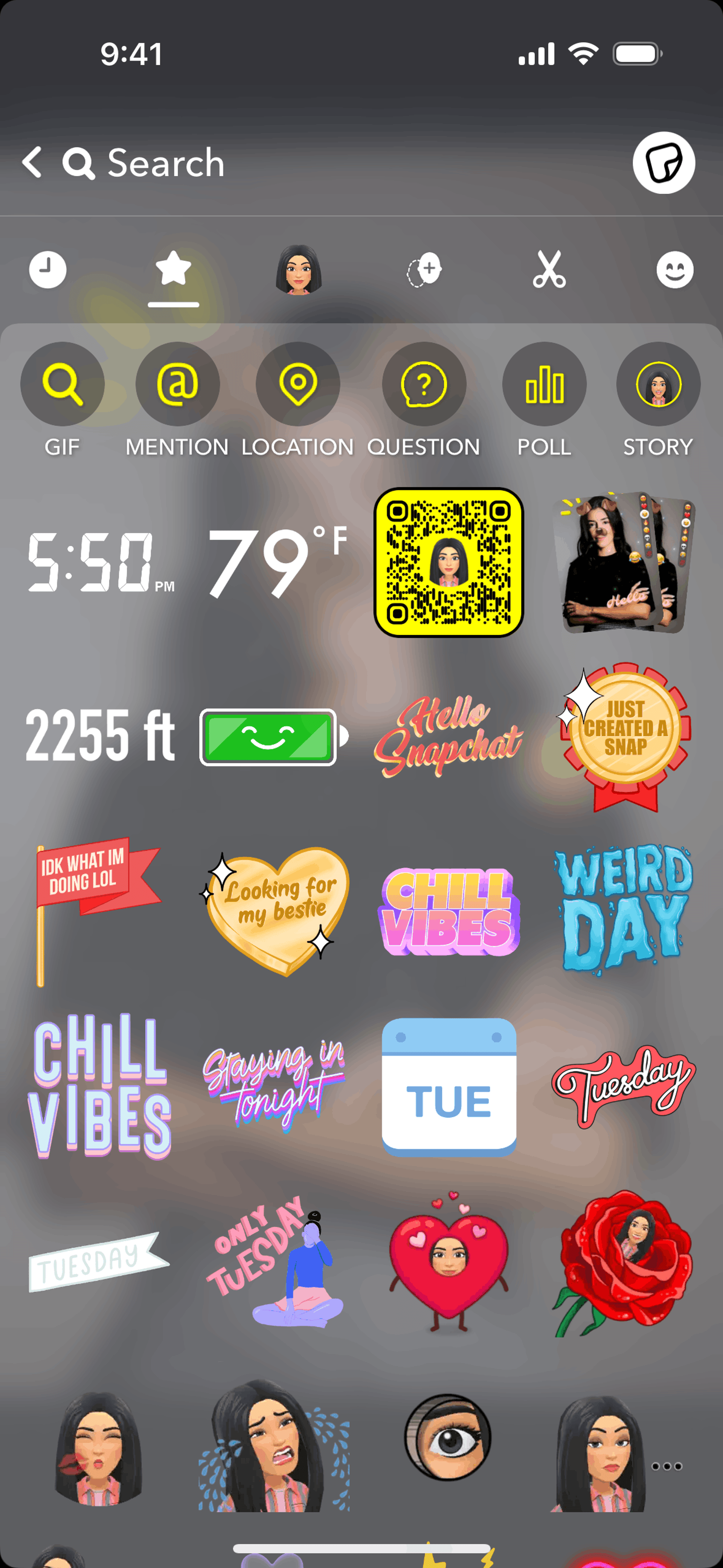 Snapchat iOS Photo & Video interface screenshot 7