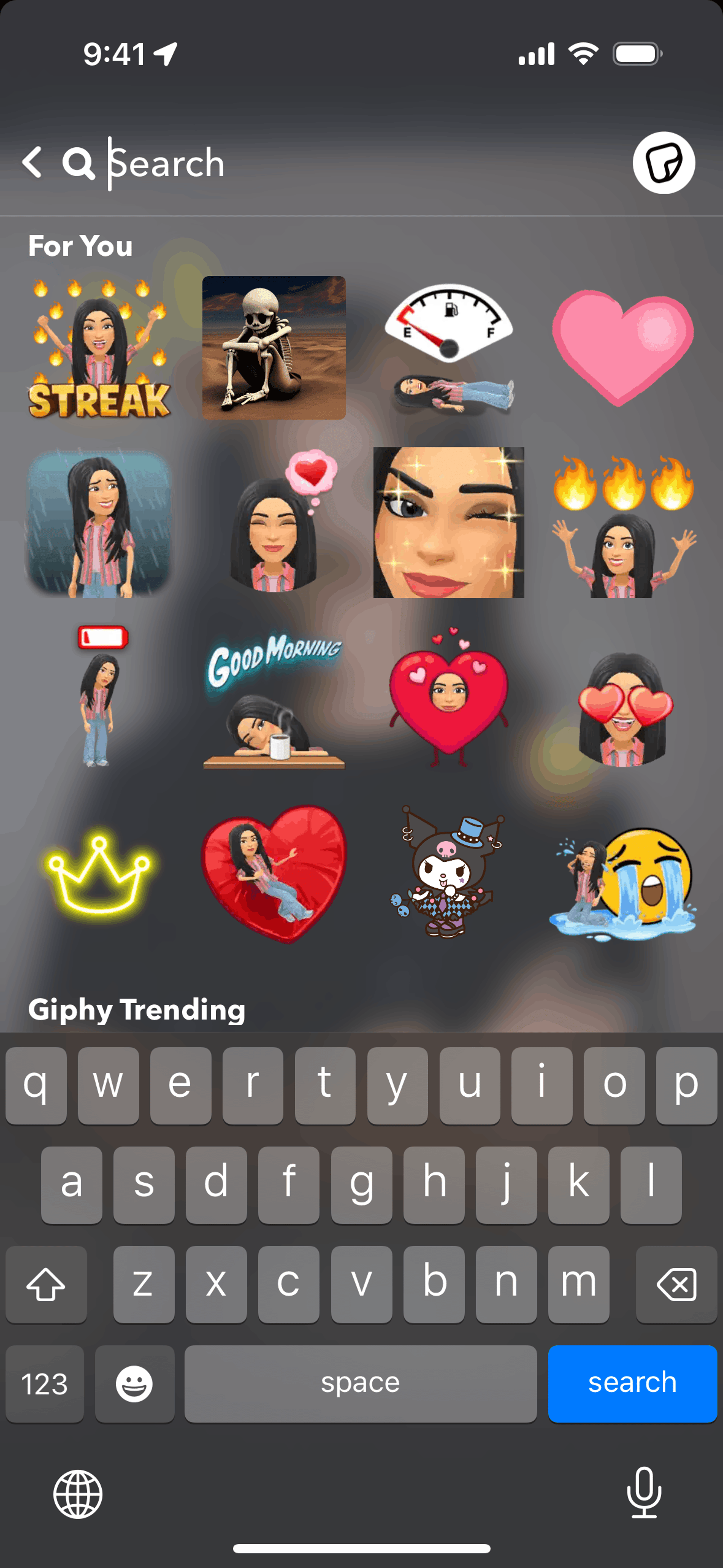Snapchat iOS Photo & Video interface screenshot 9