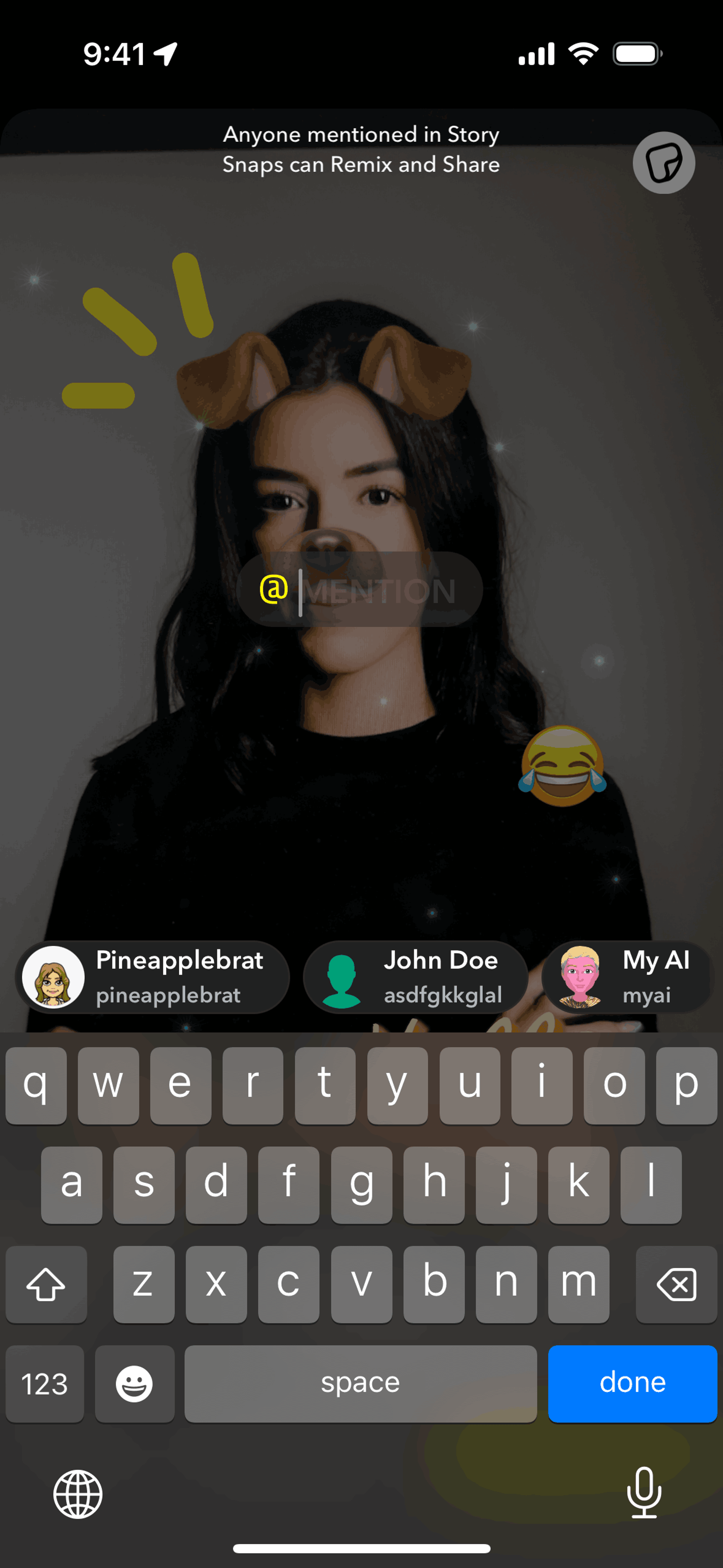 Snapchat iOS Photo & Video interface screenshot 11