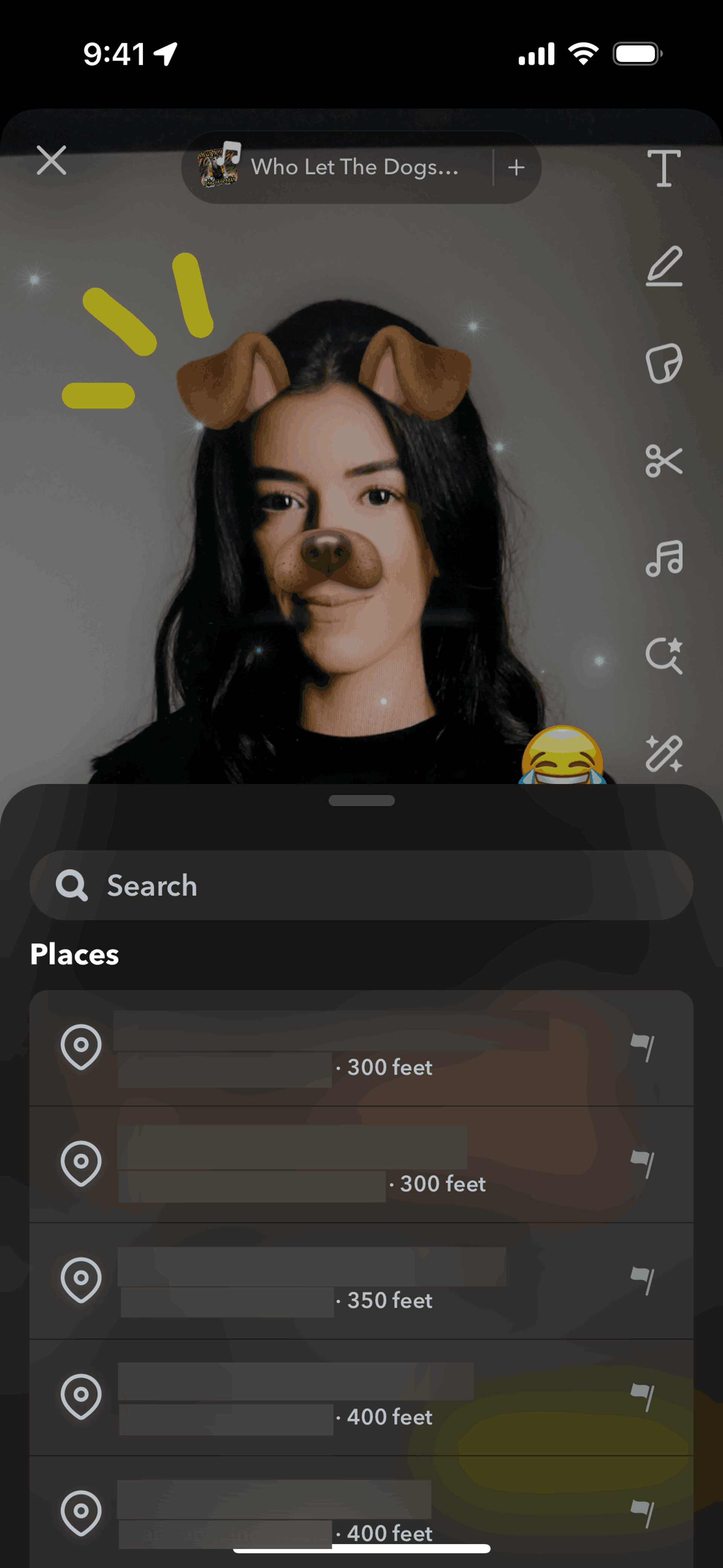 Snapchat iOS Photo & Video interface screenshot 12