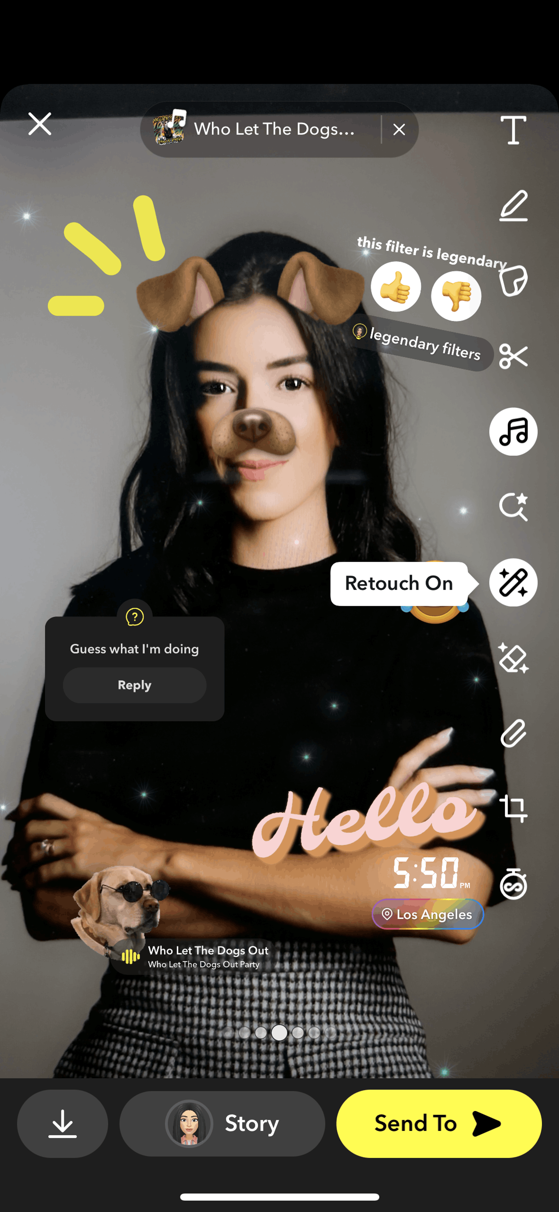 Snapchat iOS Photo & Video interface screenshot 20