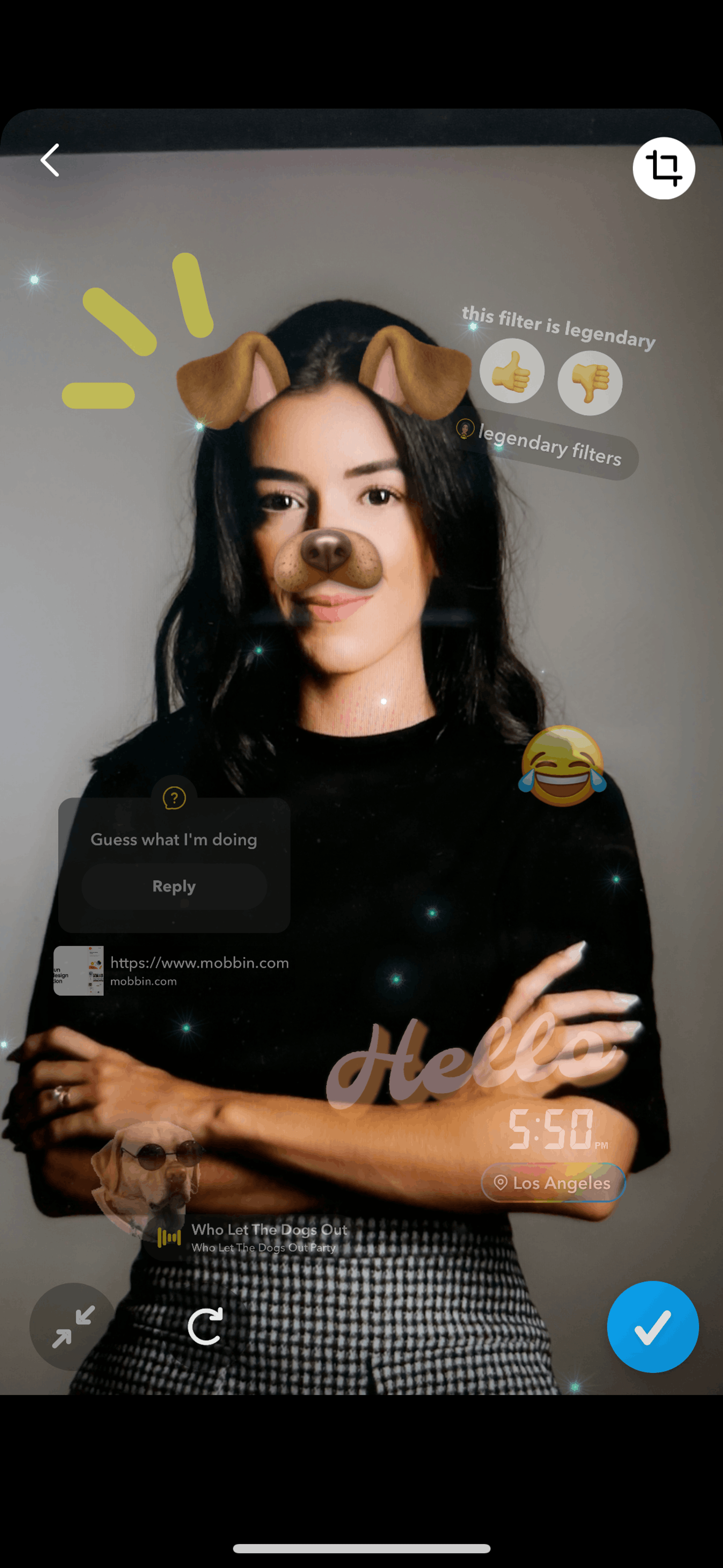 Snapchat iOS Photo & Video interface screenshot 23