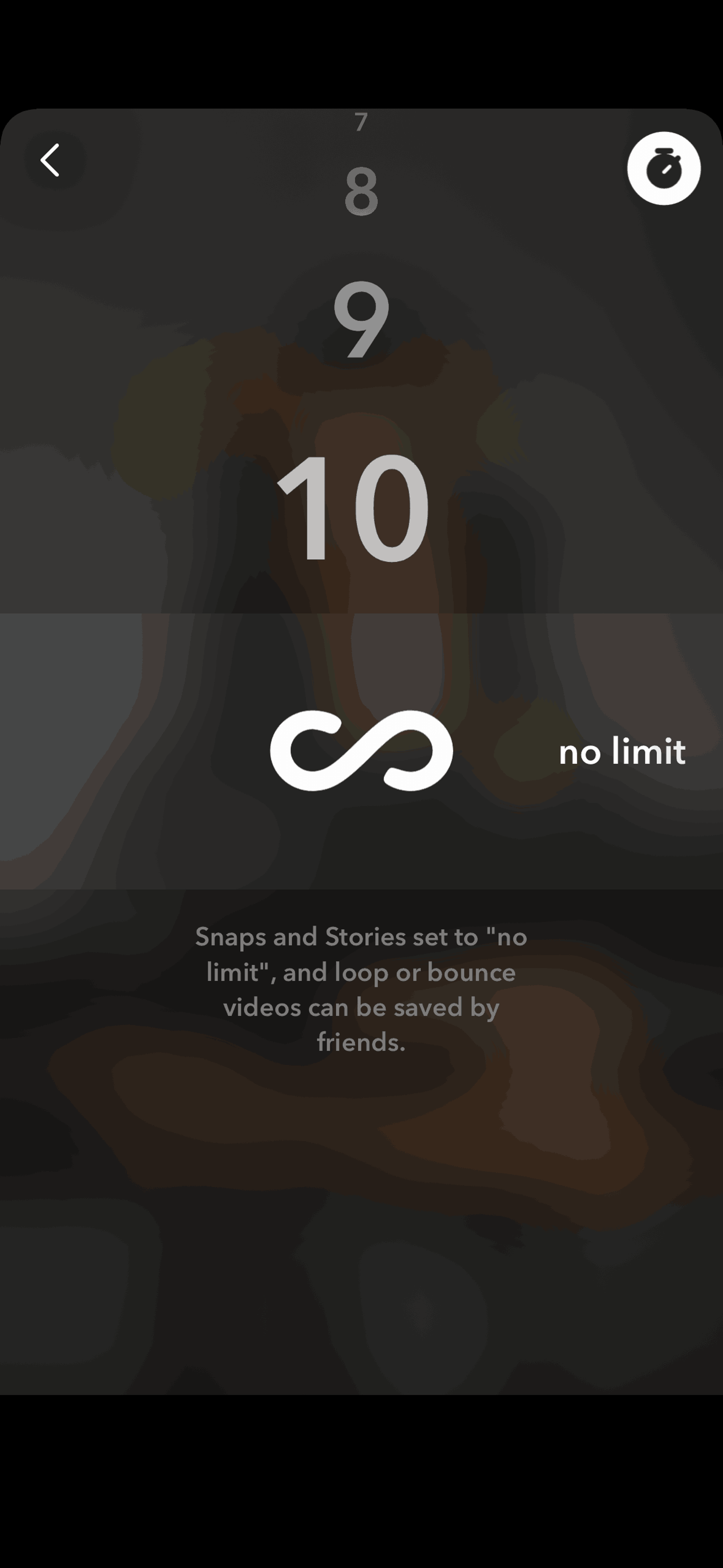 Snapchat iOS Photo & Video interface screenshot 24