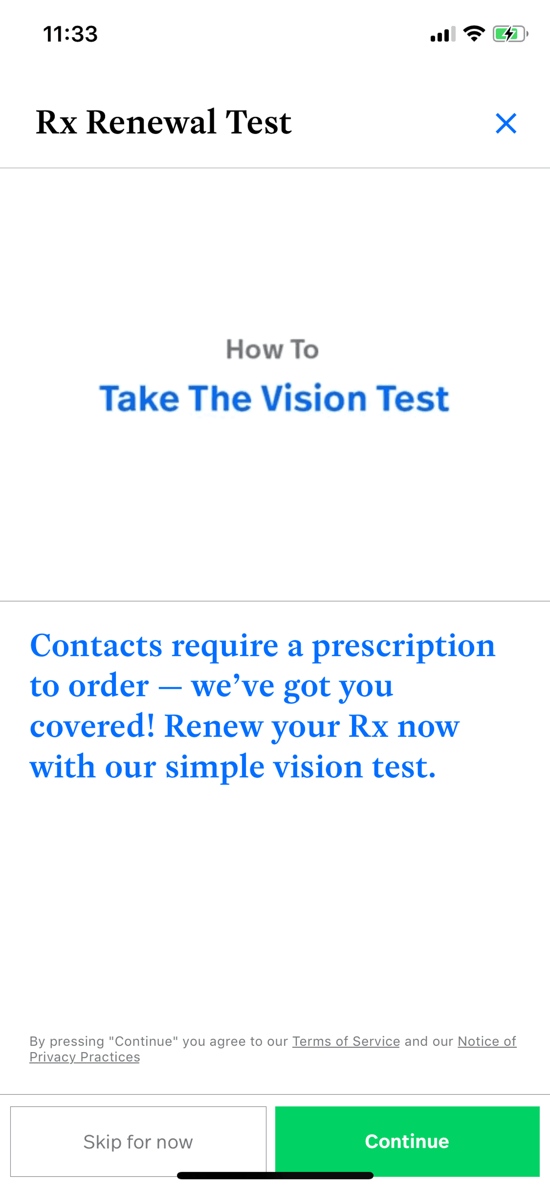 Simple Contacts iOS Medical interface screenshot 2