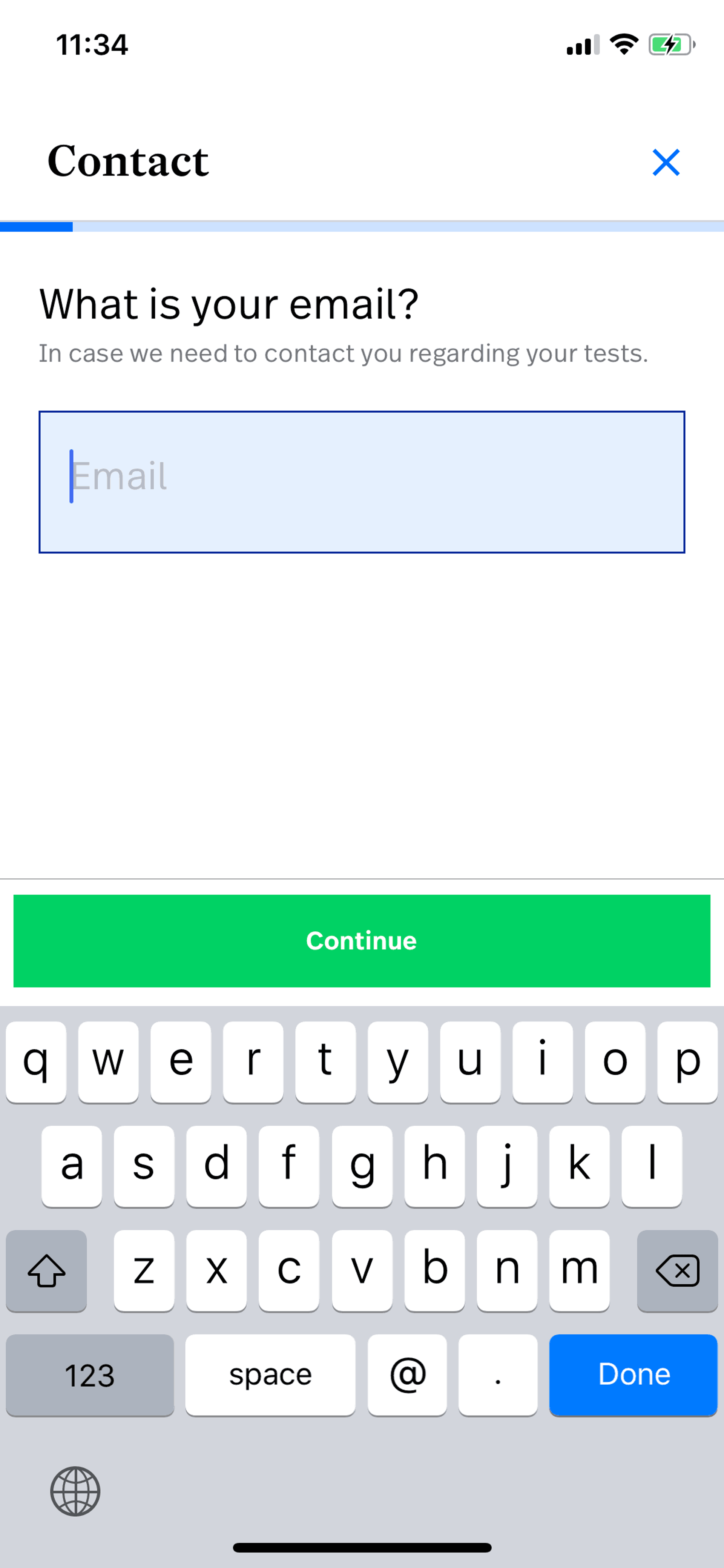Simple Contacts iOS Medical interface screenshot 4