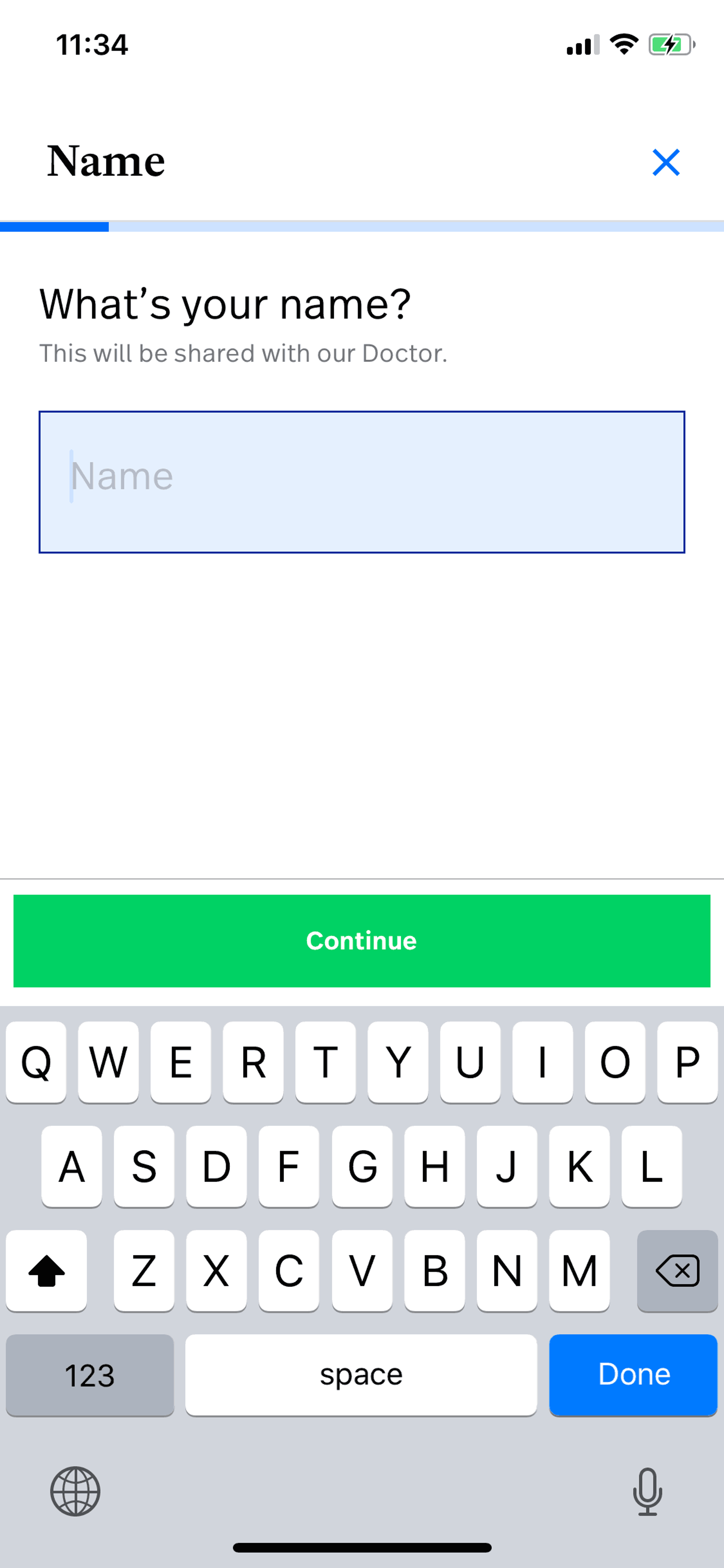 Simple Contacts iOS Medical interface screenshot 5