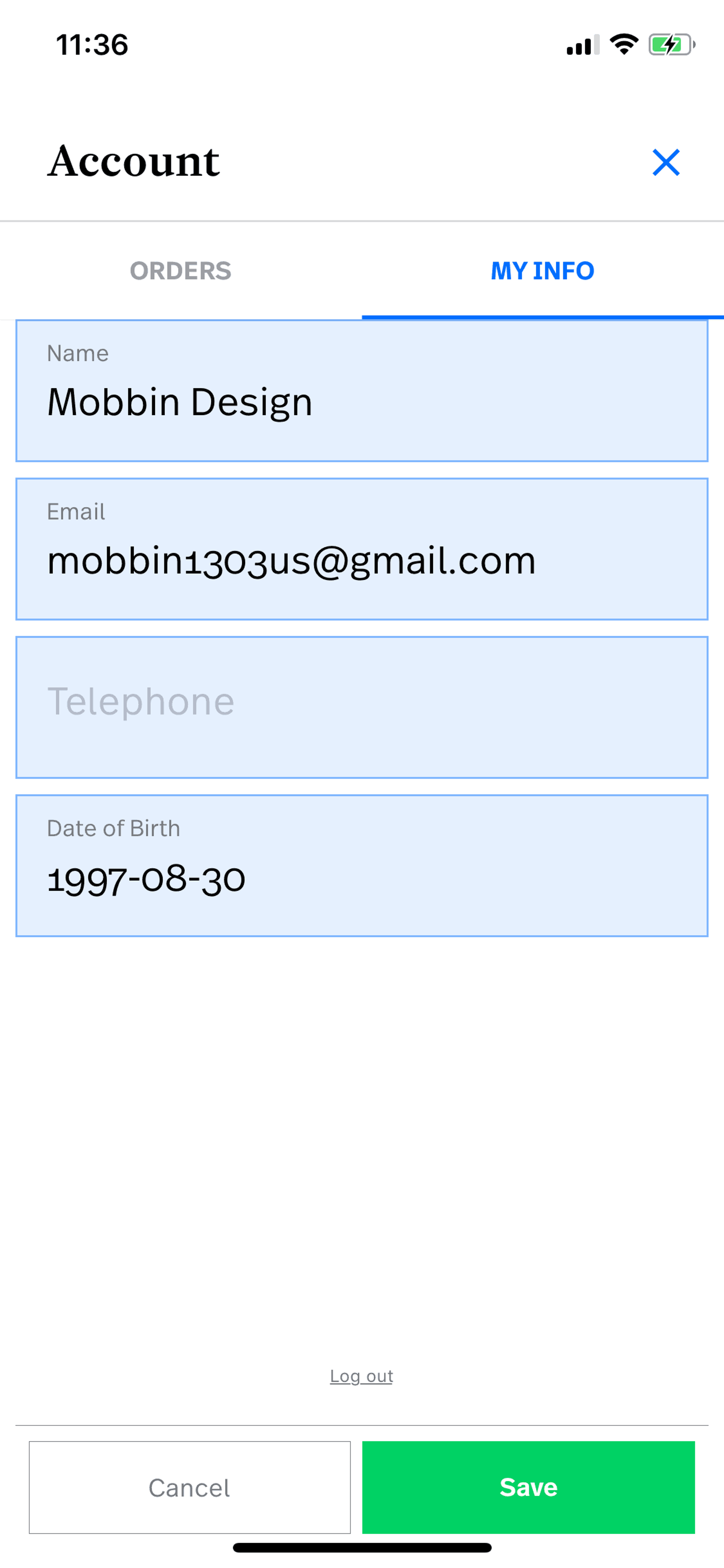 Simple Contacts iOS Medical interface screenshot 9