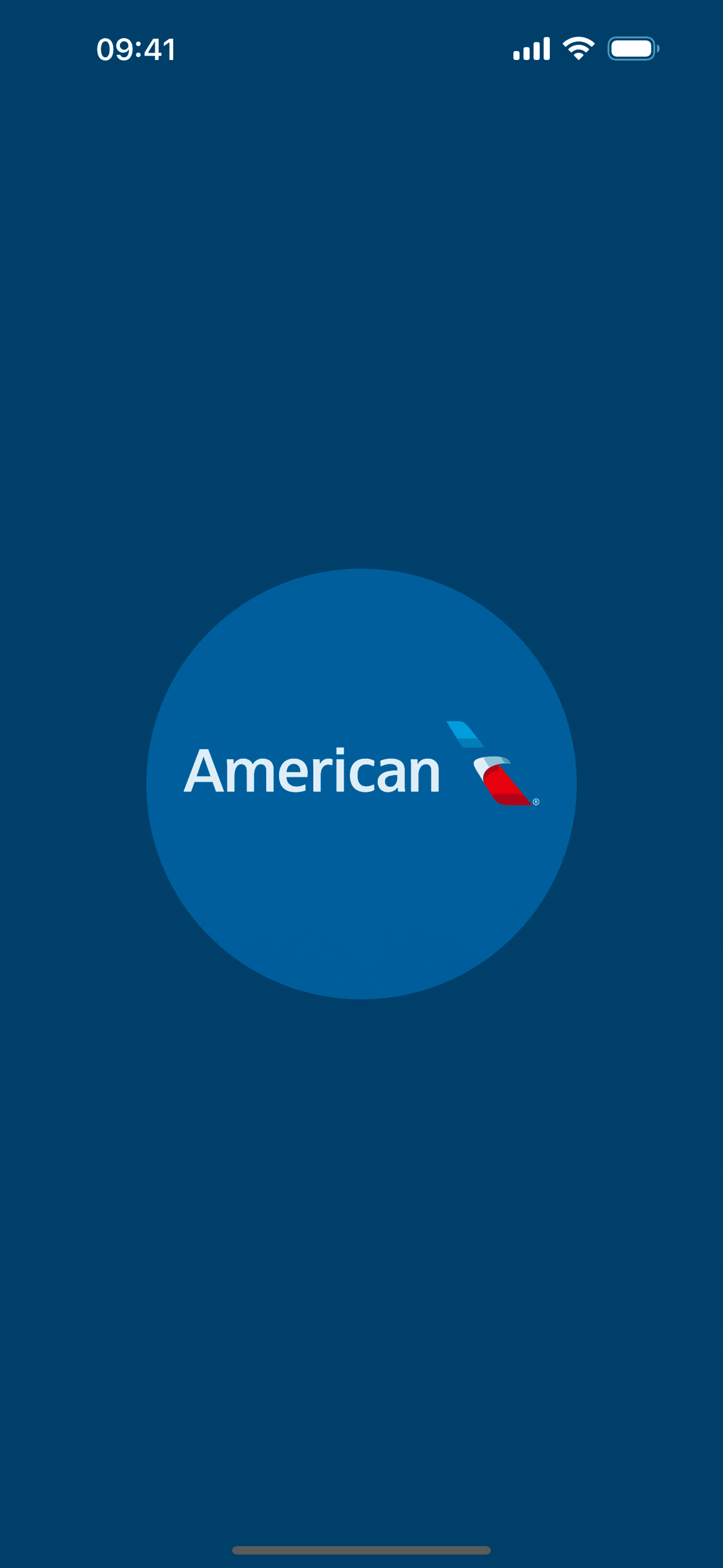 American Airlines iOS Travel & Transportation interface screenshot 1