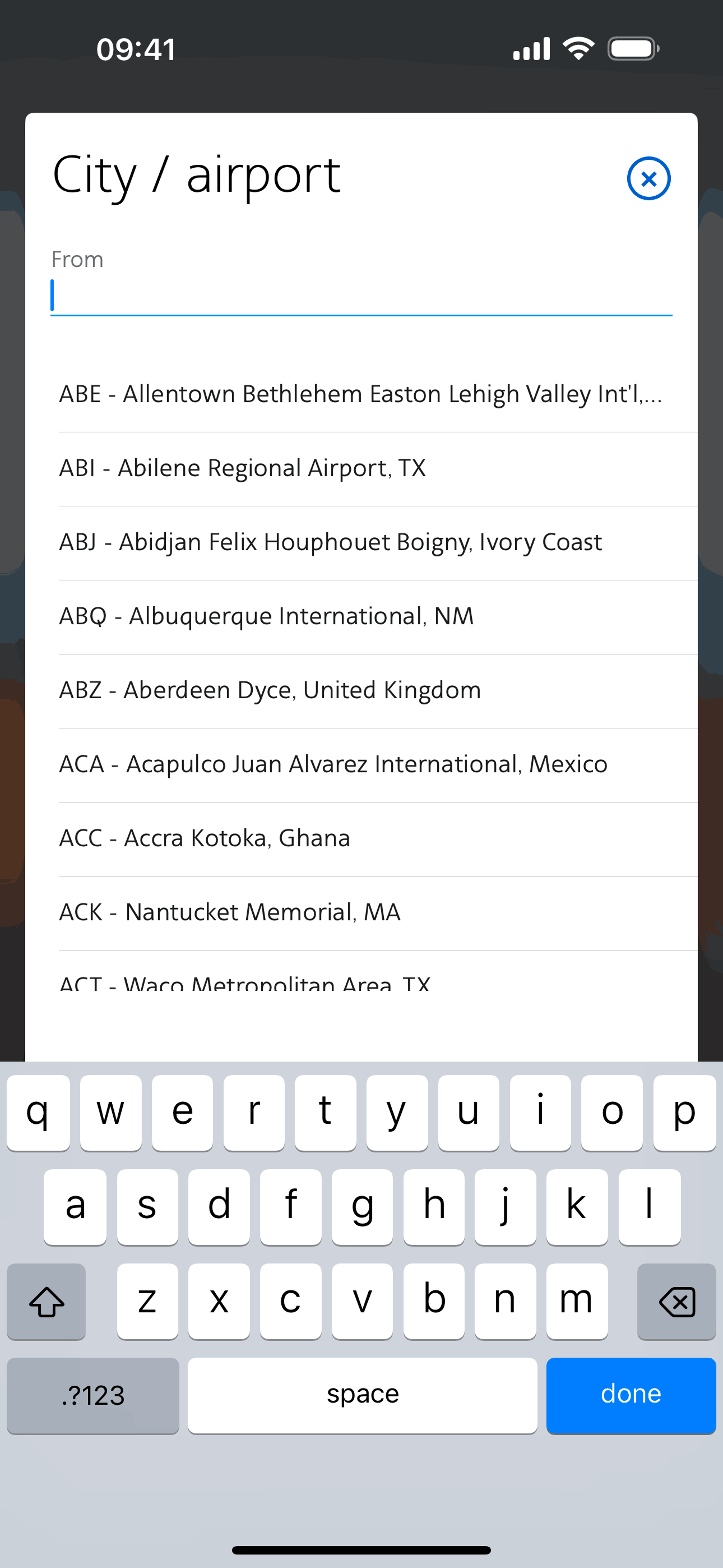 American Airlines iOS Travel & Transportation interface screenshot 22