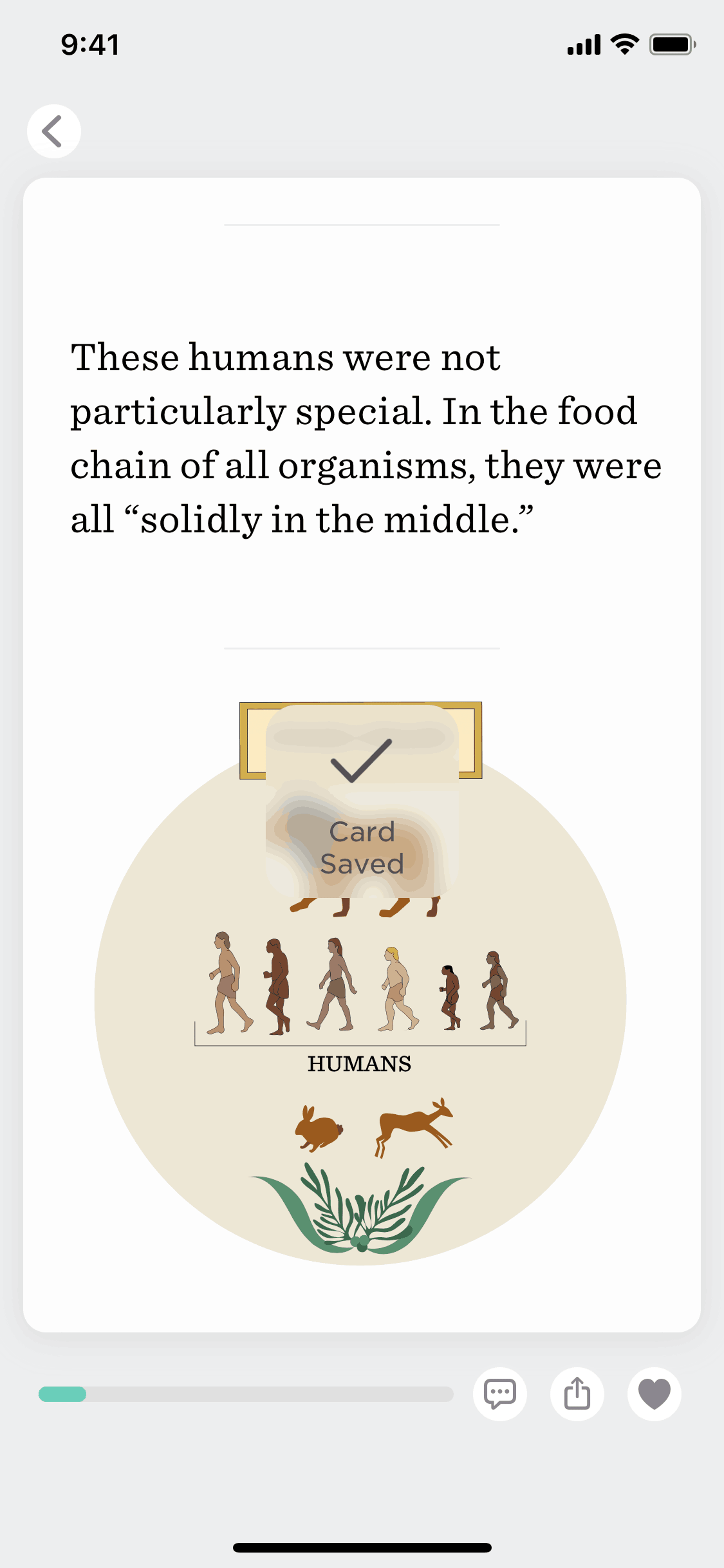Imprint iOS Education interface screenshot 13