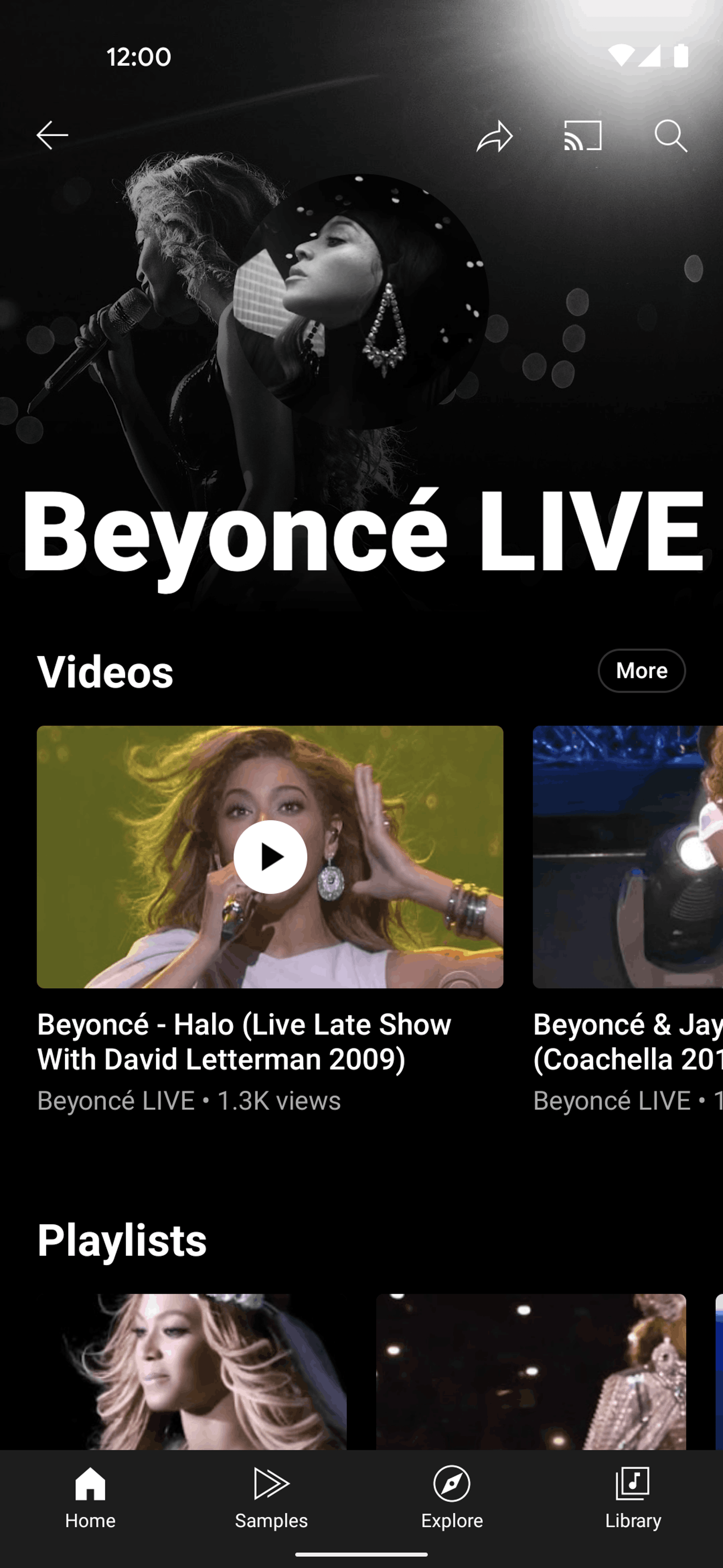 YouTube Music Android Music & Audio interface screenshot 5
