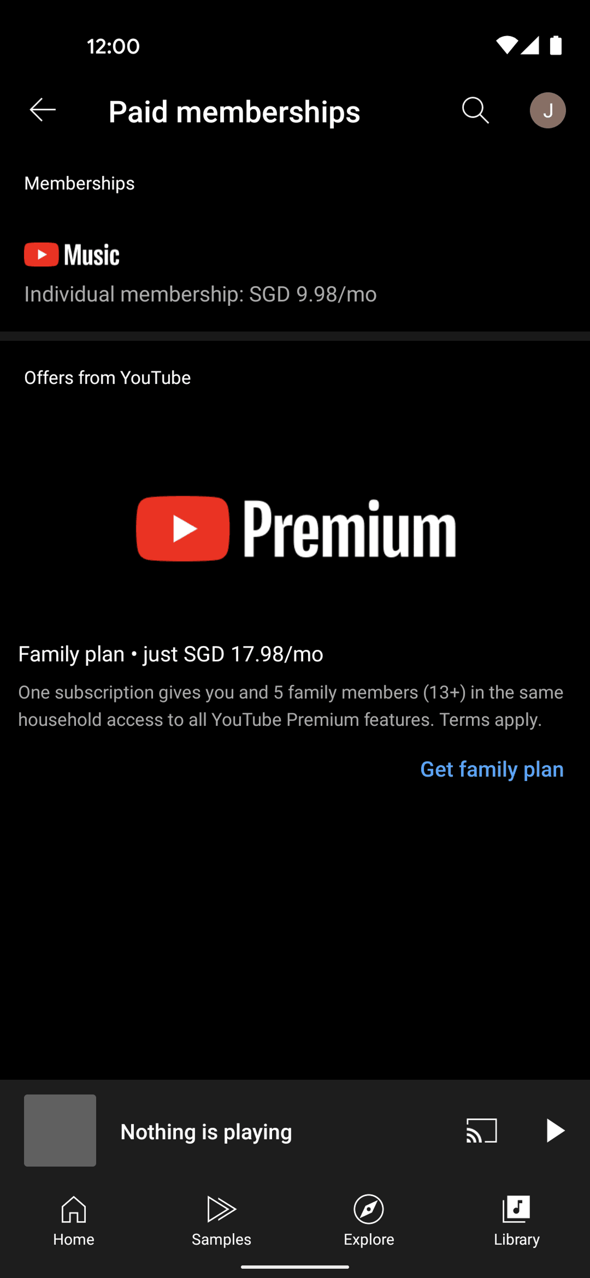 YouTube Music Android Music & Audio interface screenshot 8