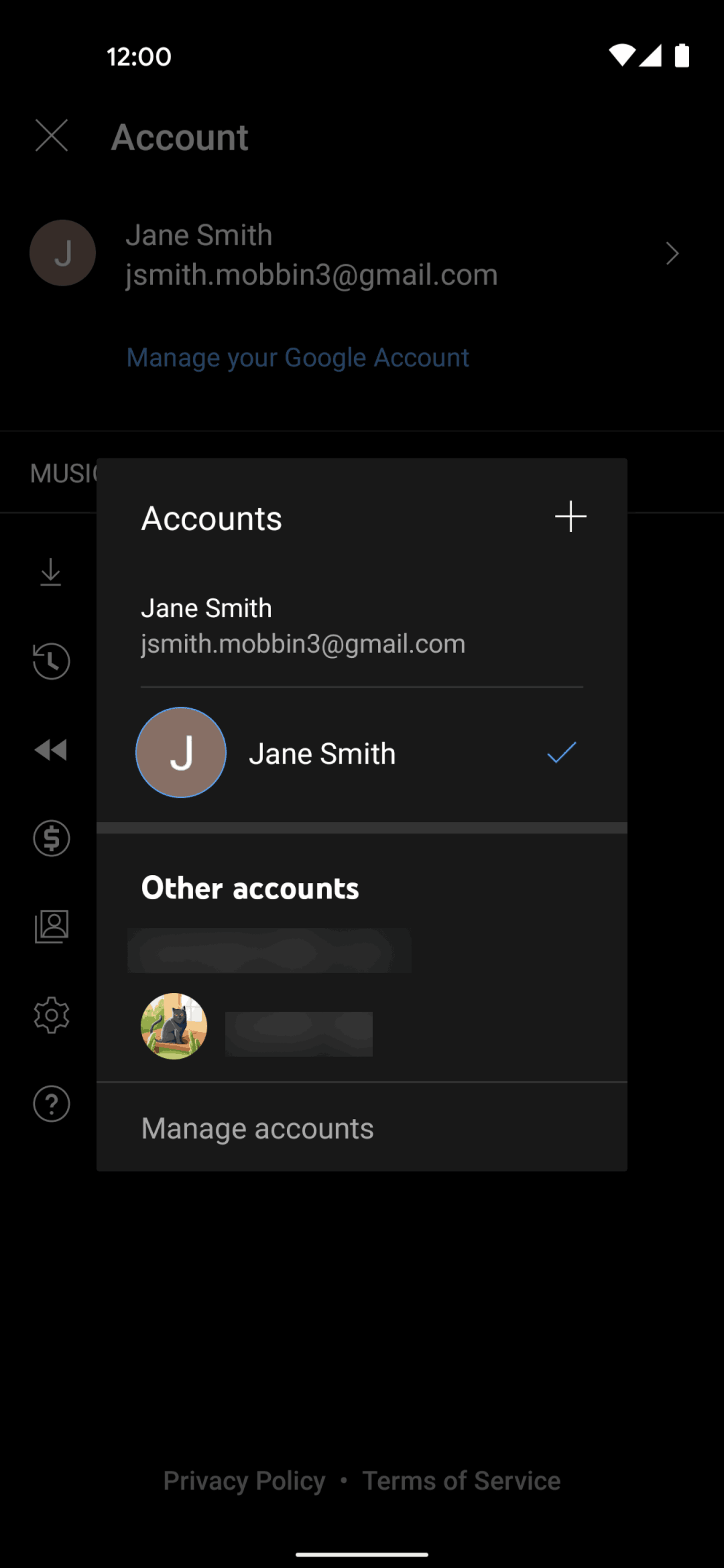 YouTube Music Android Music & Audio interface screenshot 11