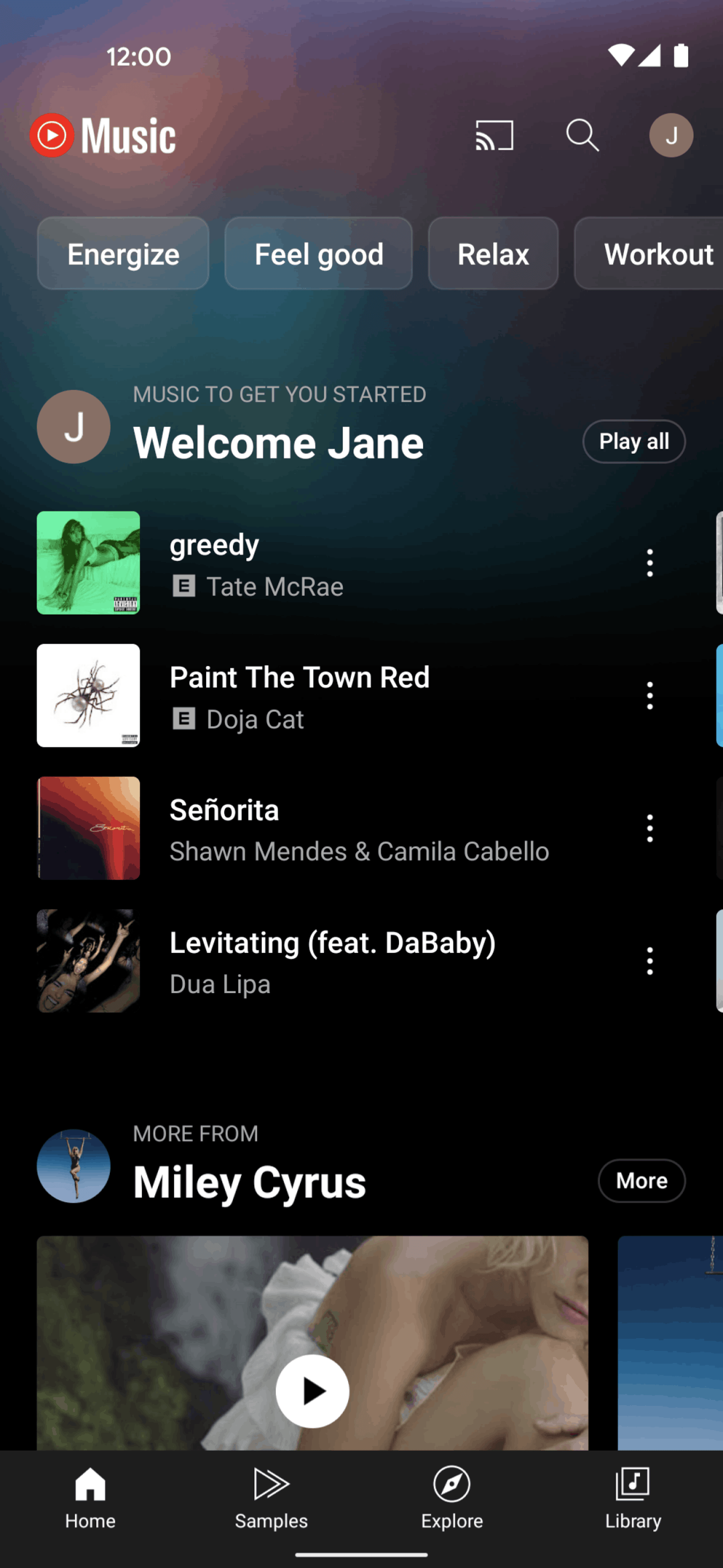 YouTube Music Android Music & Audio interface screenshot 12
