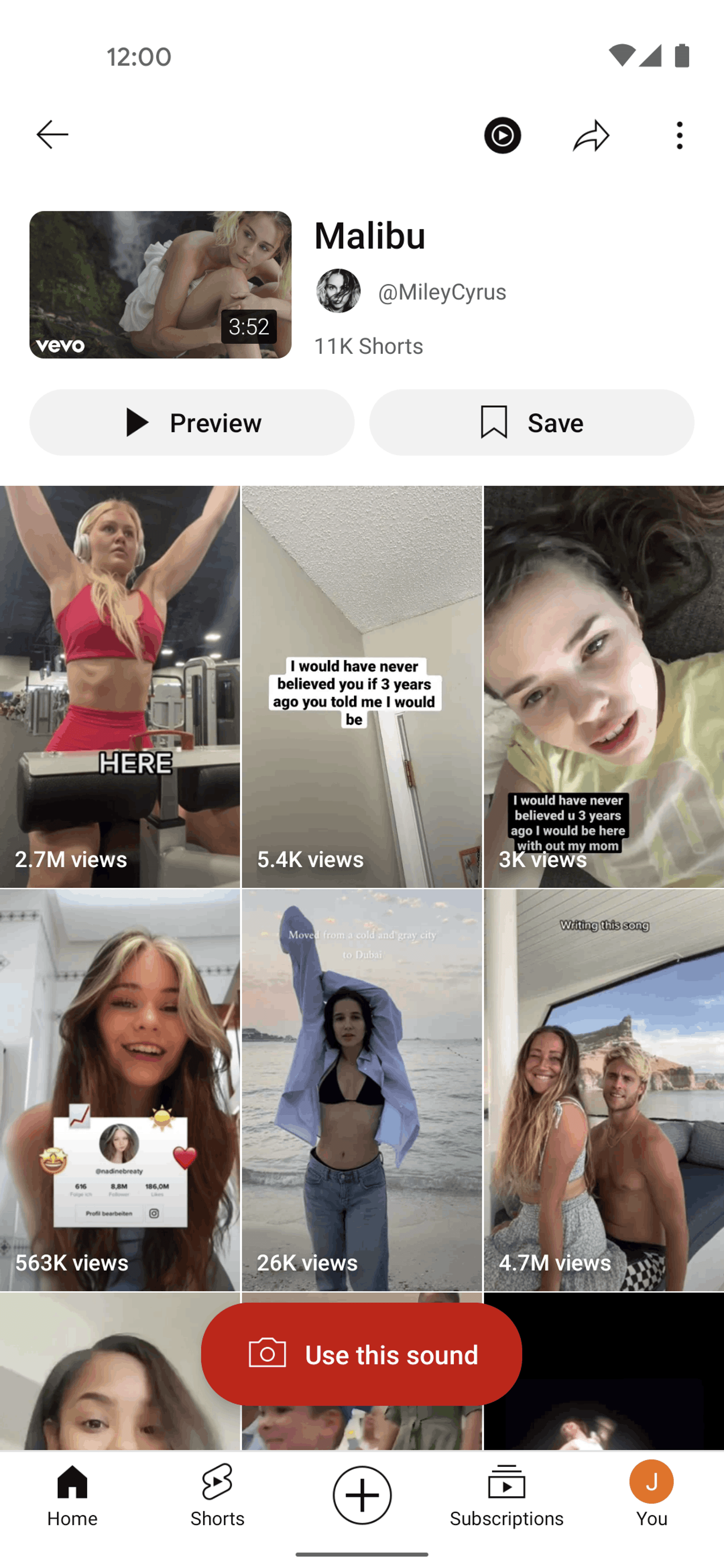 YouTube Music Android Music & Audio interface screenshot 17