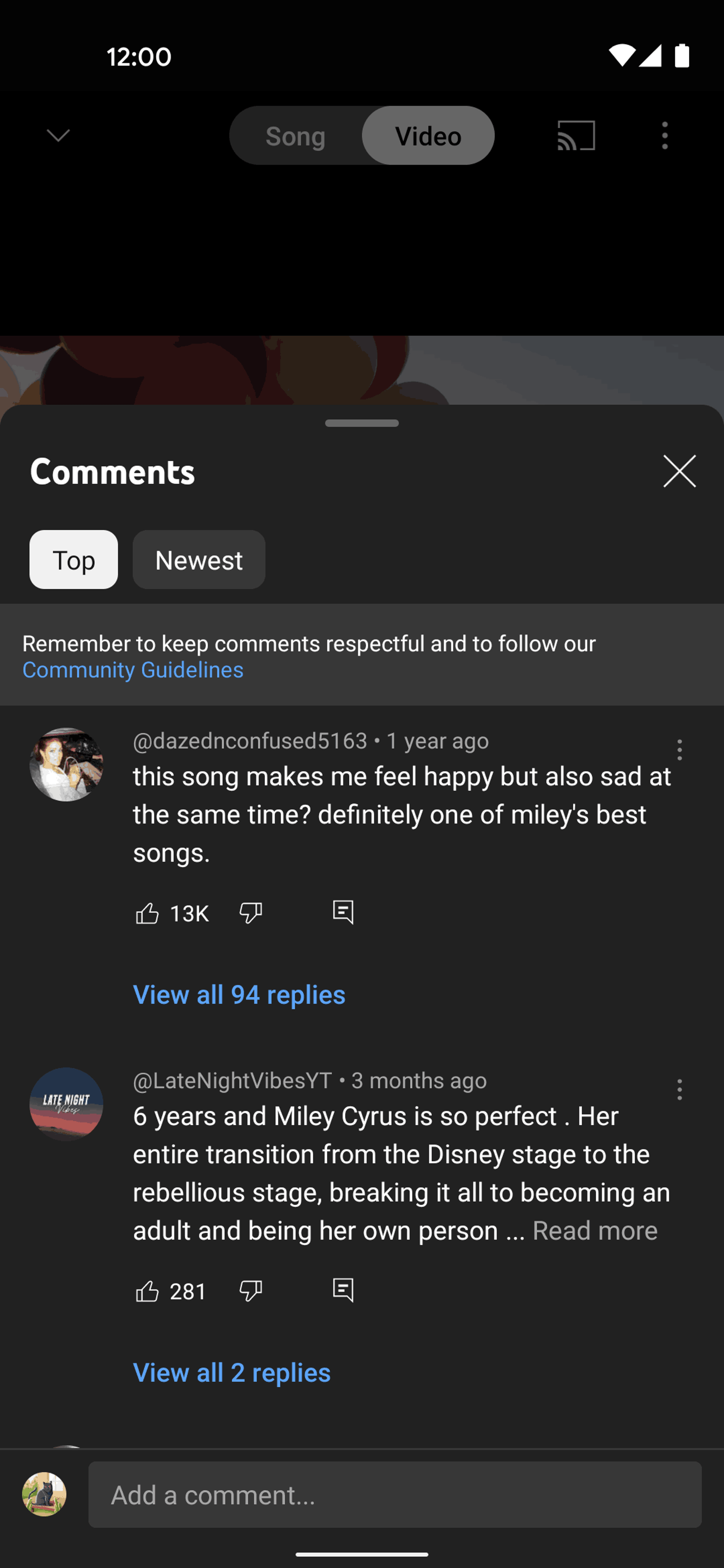 YouTube Music Android Music & Audio interface screenshot 20