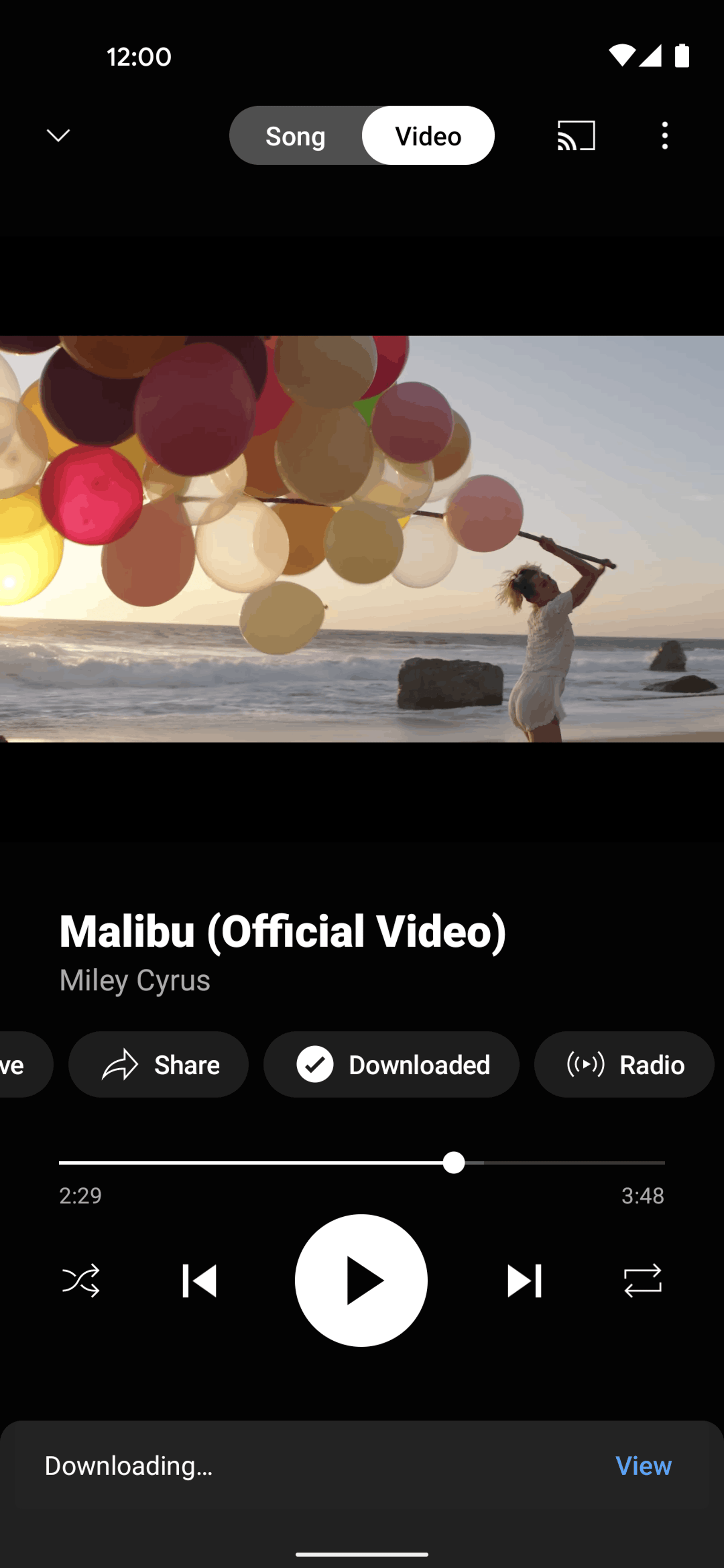YouTube Music Android Music & Audio interface screenshot 21