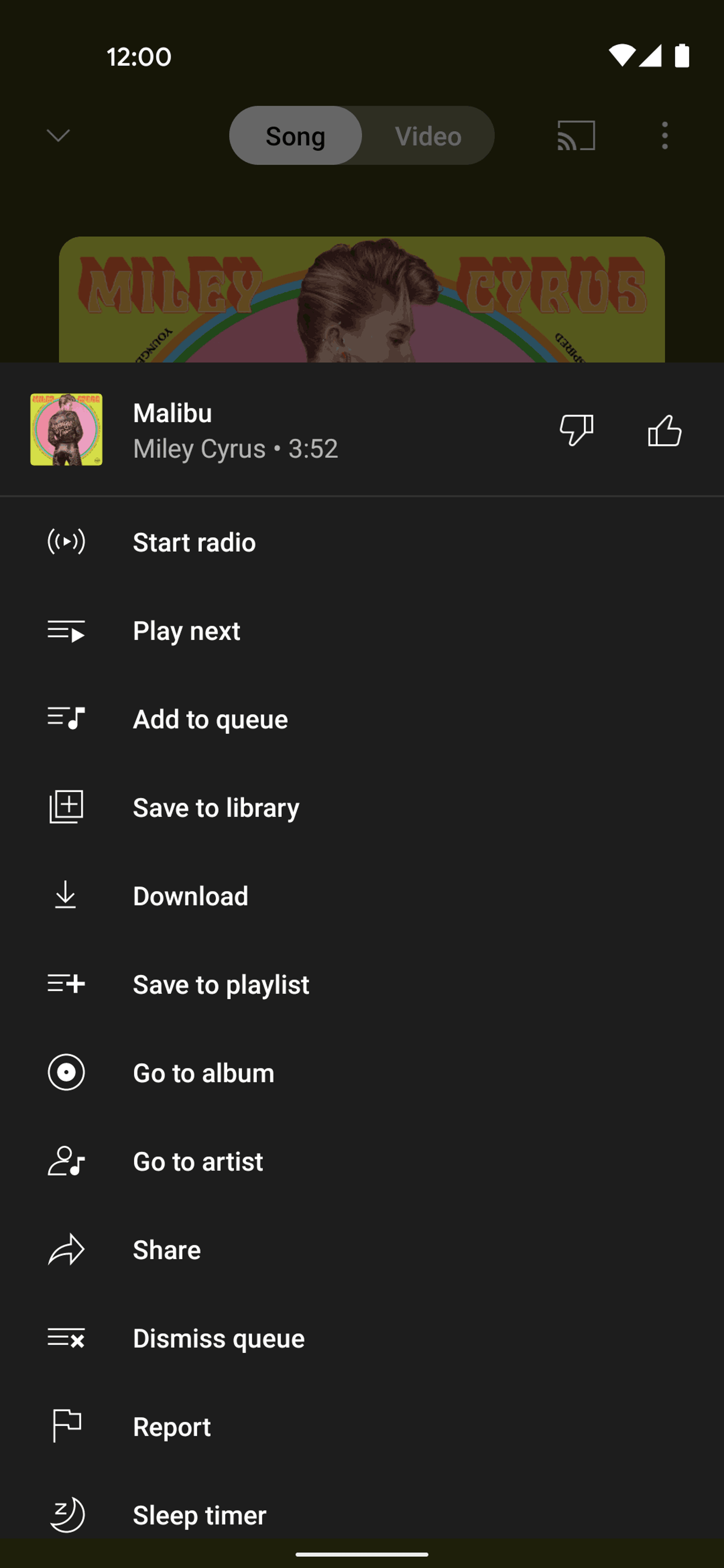 YouTube Music Android Music & Audio interface screenshot 22