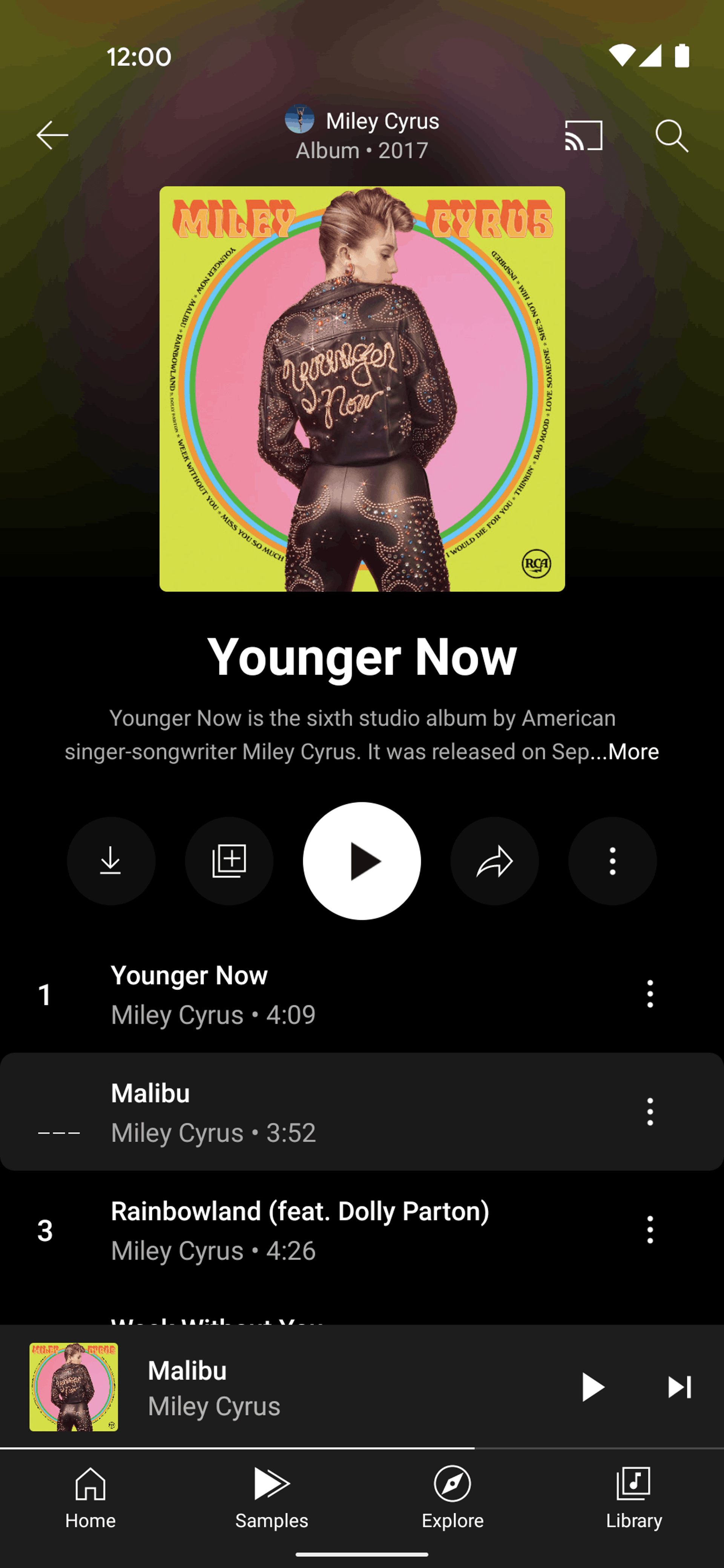 YouTube Music Android Music & Audio interface screenshot 23