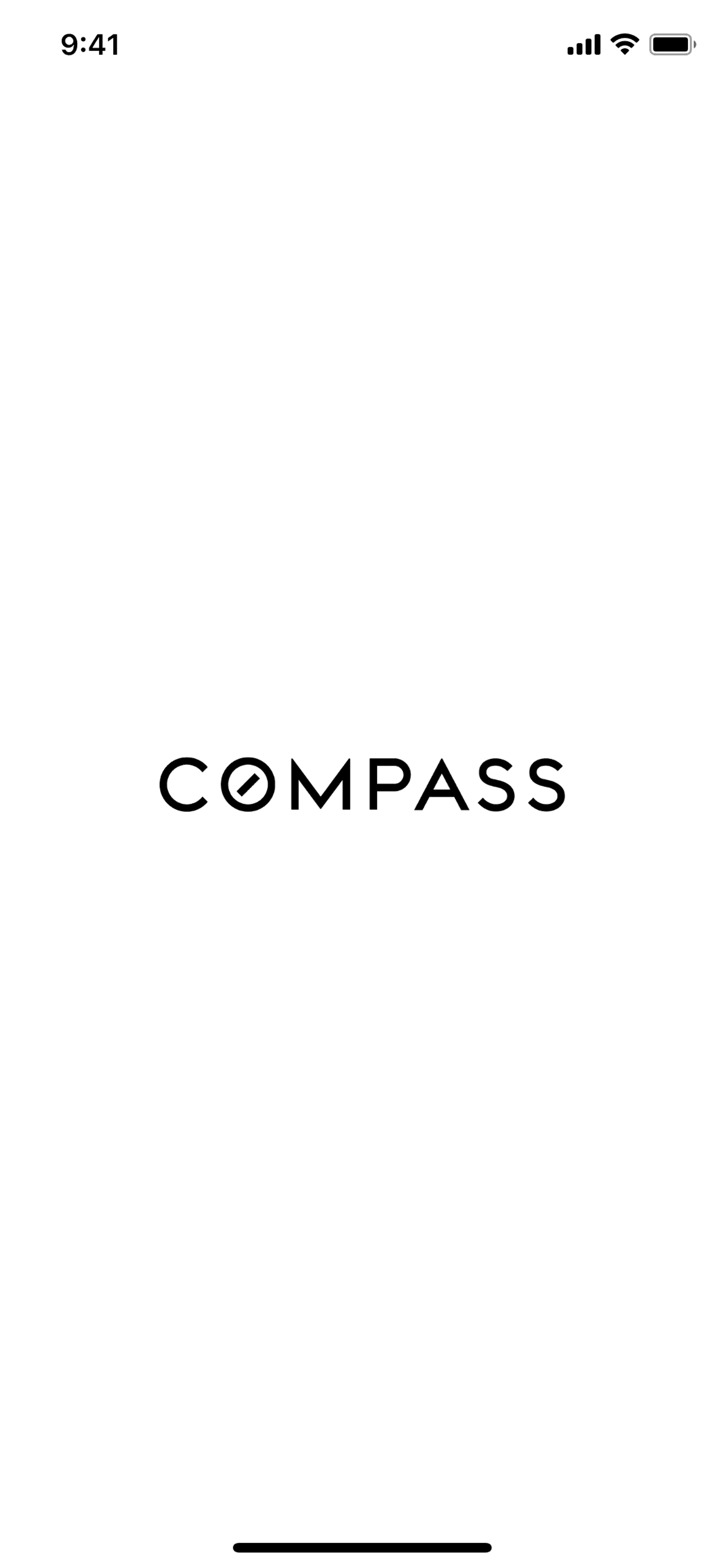Compass iOS Real Estate interface screenshot 1