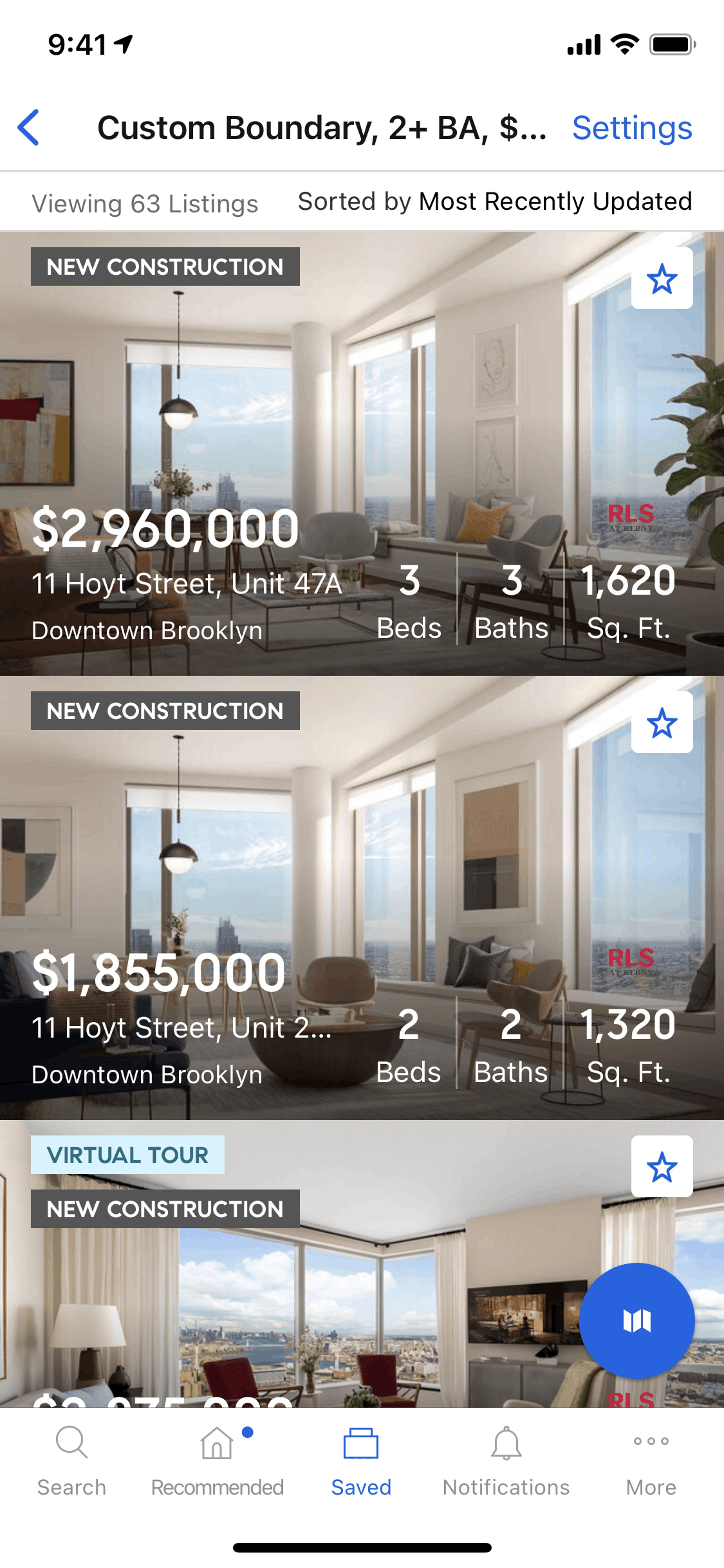 Compass iOS Real Estate interface screenshot 13