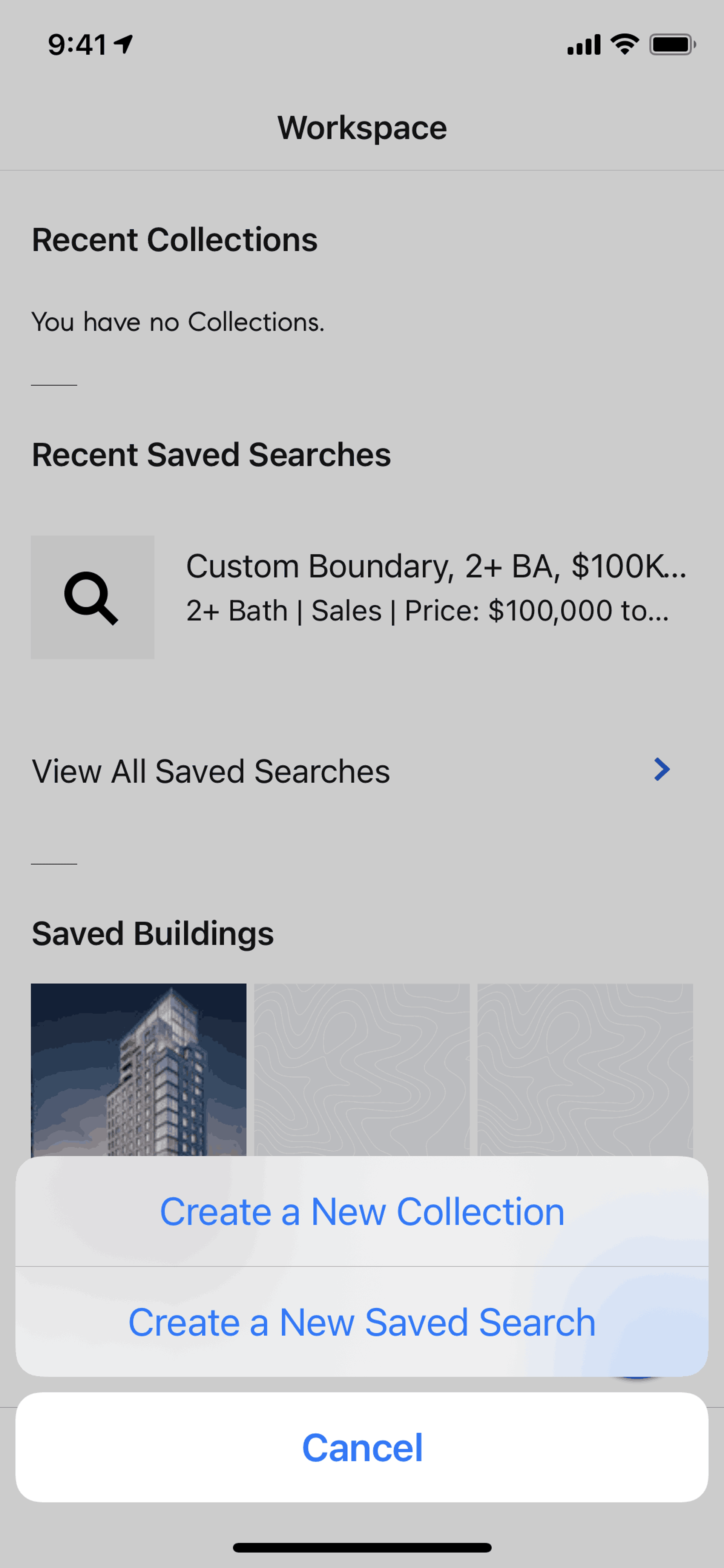 Compass iOS Real Estate interface screenshot 15