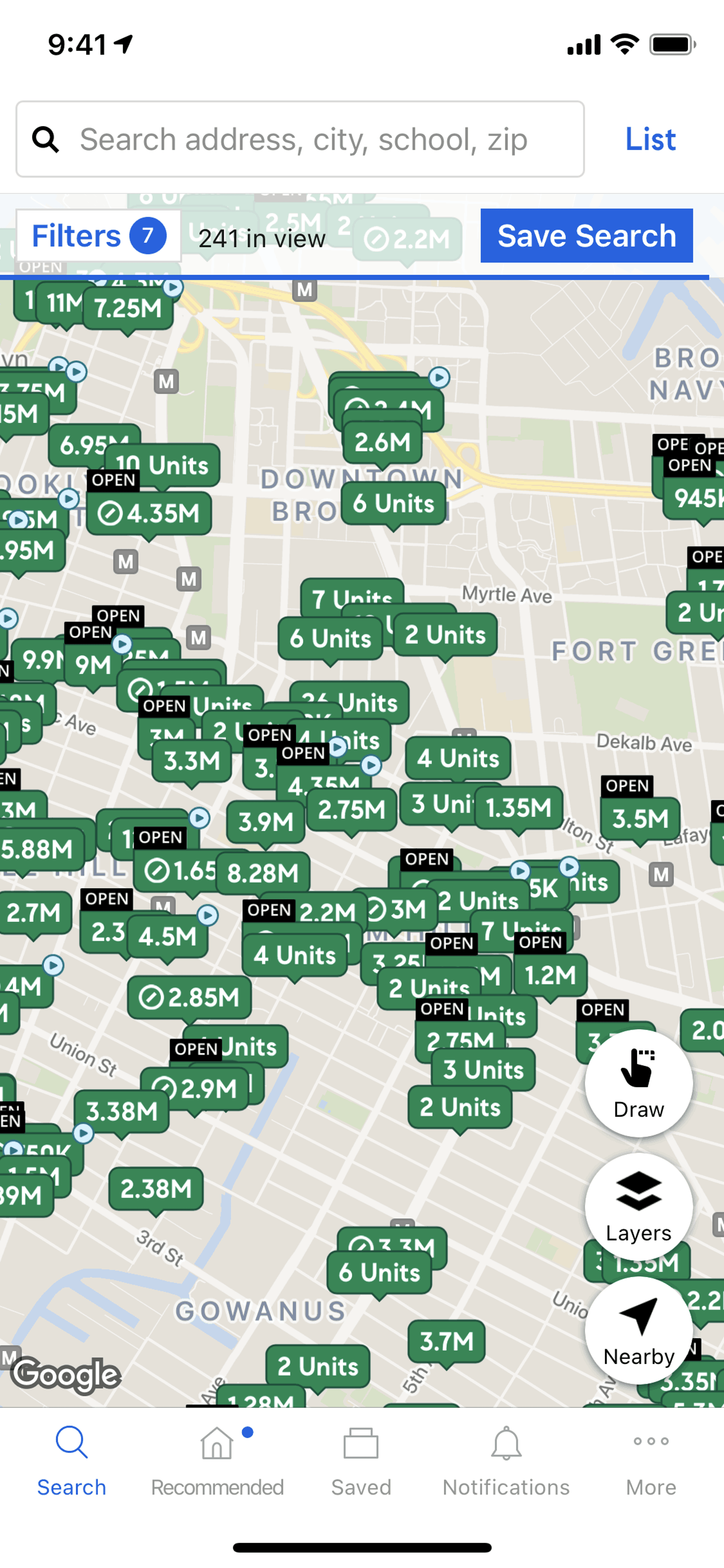 Compass iOS Real Estate interface screenshot 5