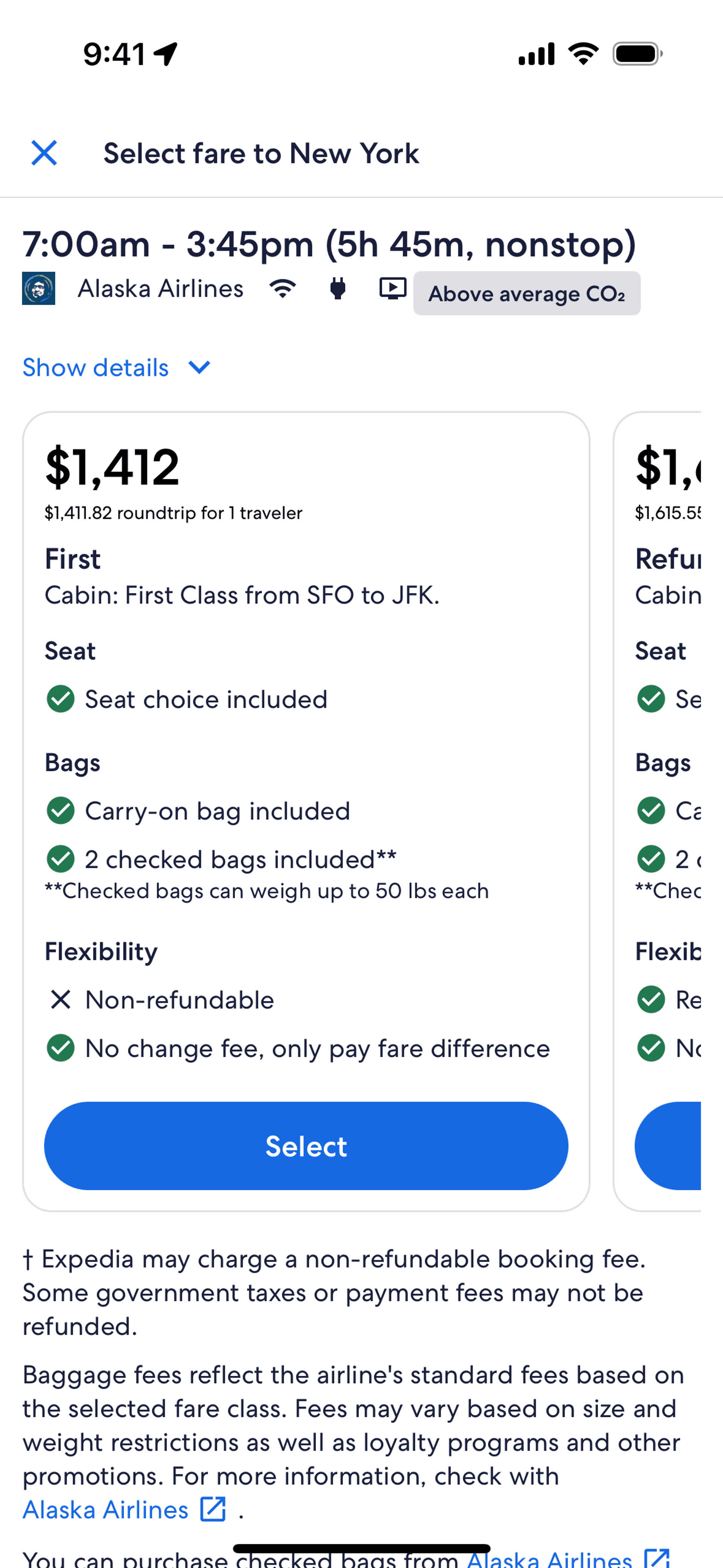 Expedia iOS Travel & Transportation interface screenshot 19