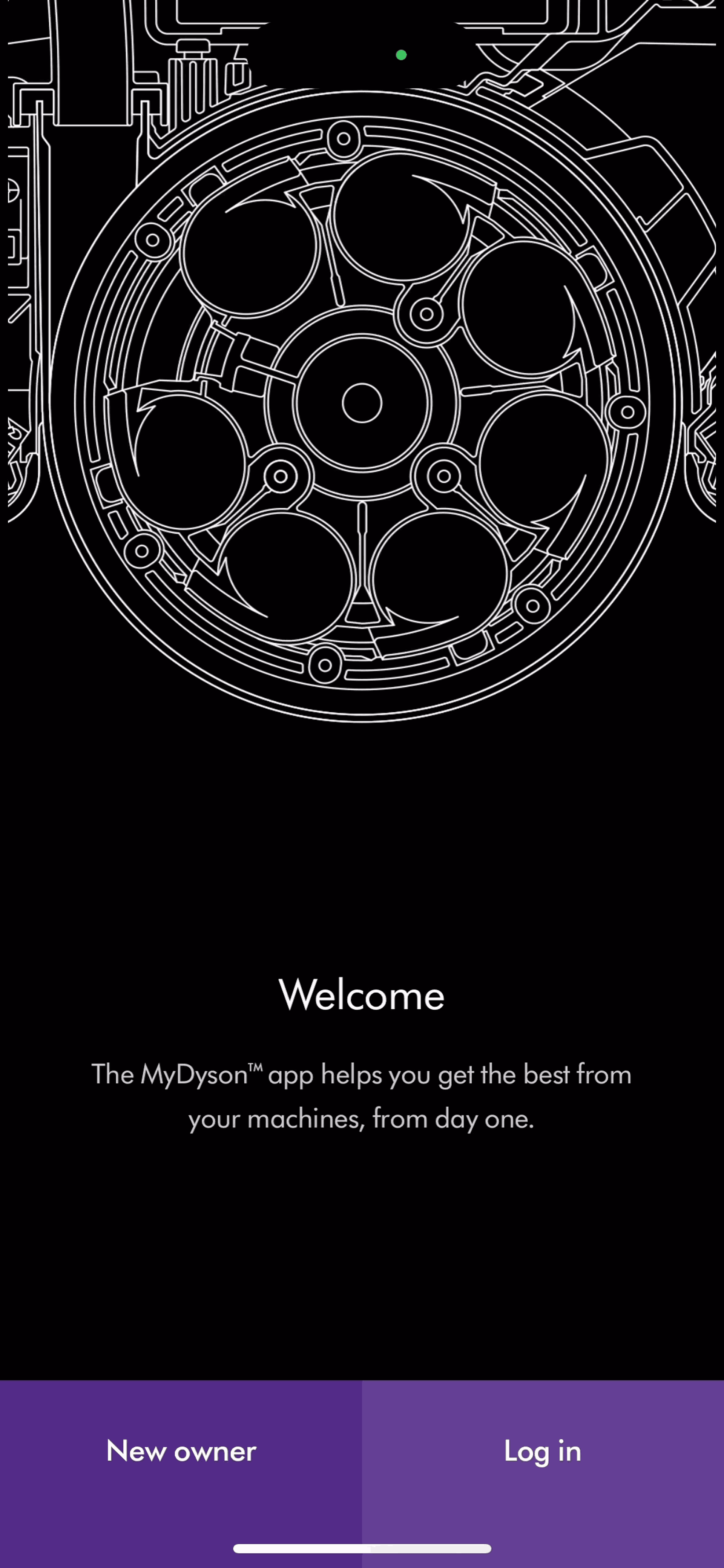 MyDyson iOS Utilities interface screenshot 3
