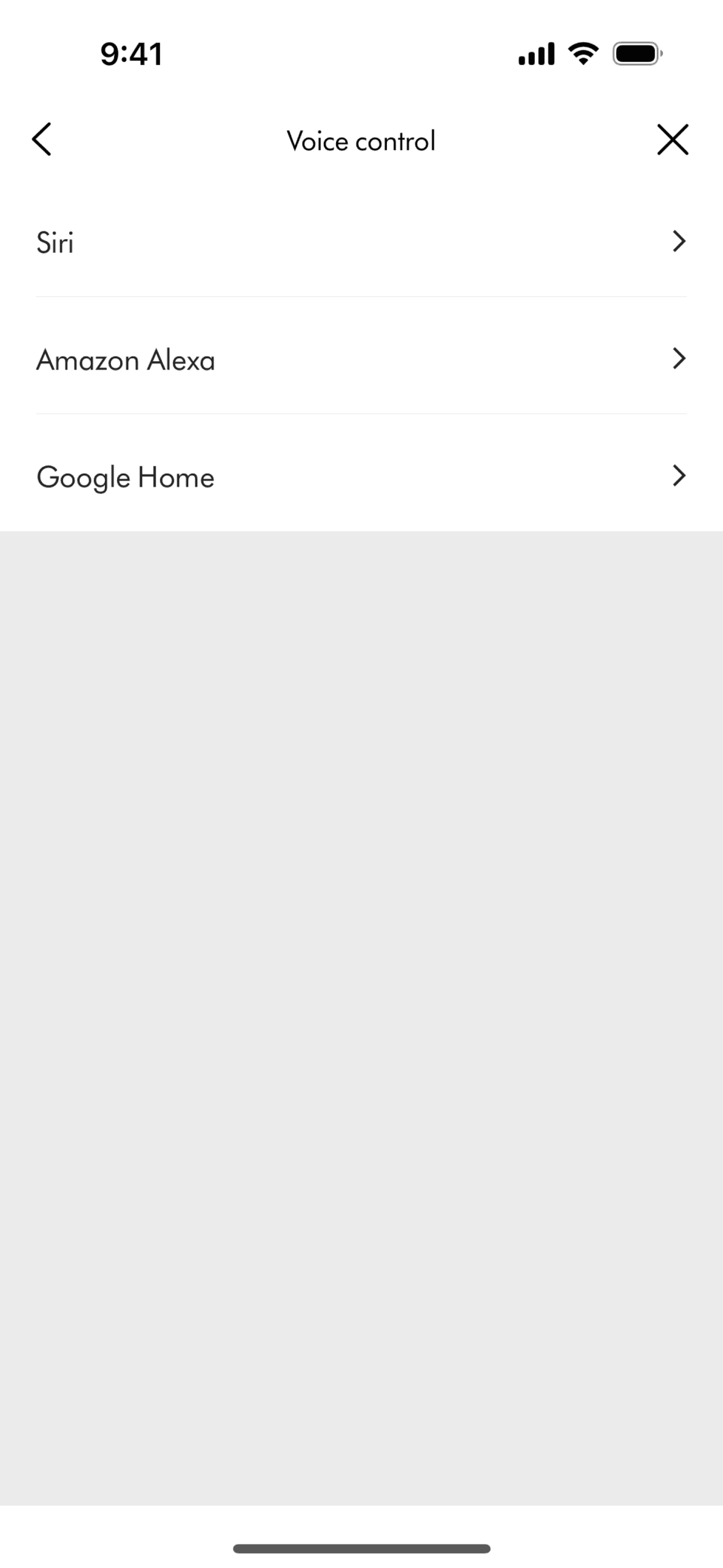 MyDyson iOS Utilities interface screenshot 13