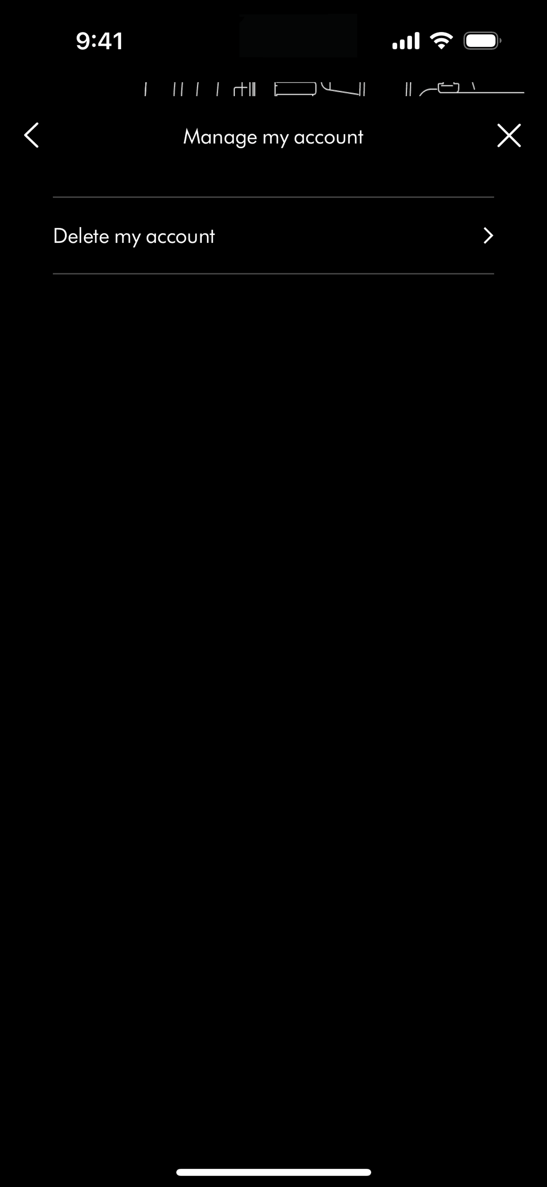 MyDyson iOS Utilities interface screenshot 18