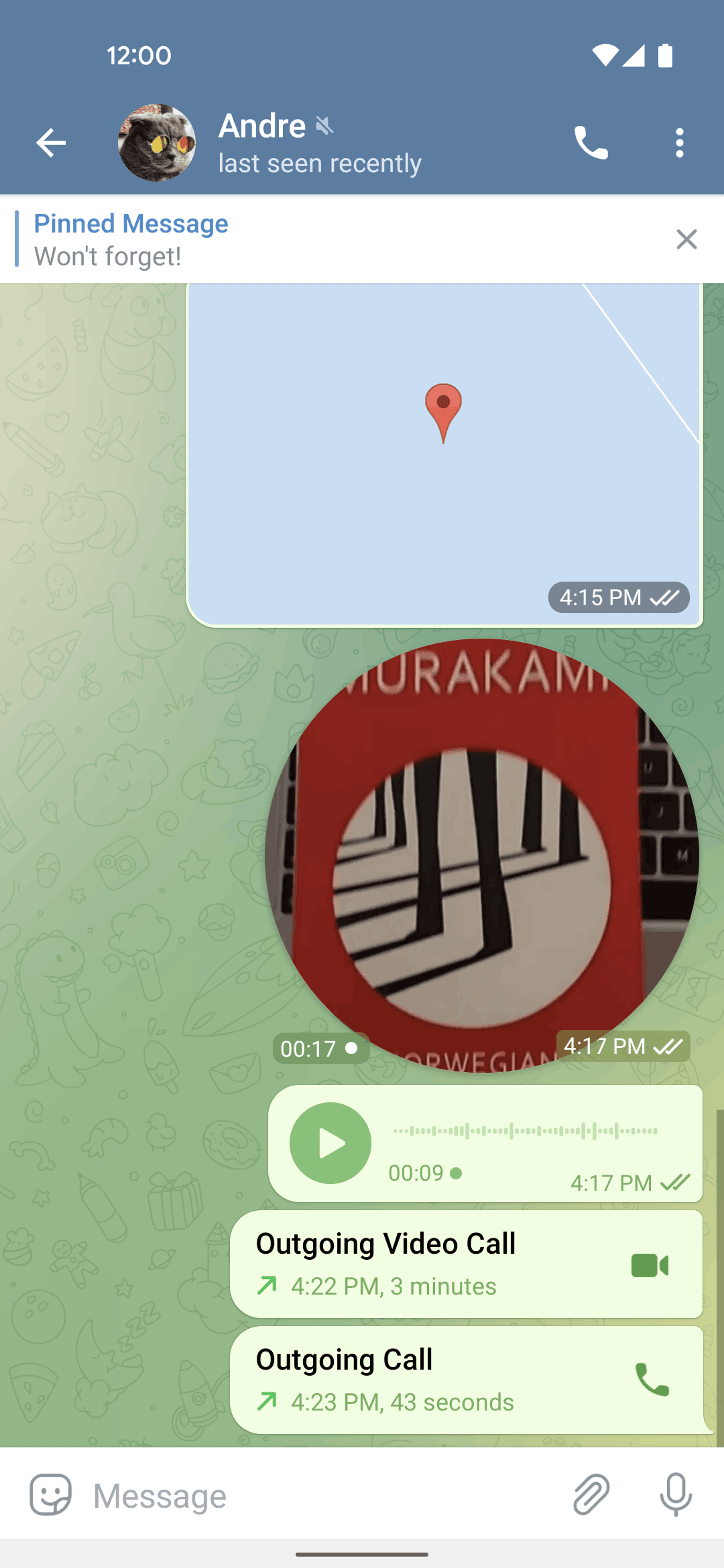 Telegram Android Social Networking interface screenshot 2