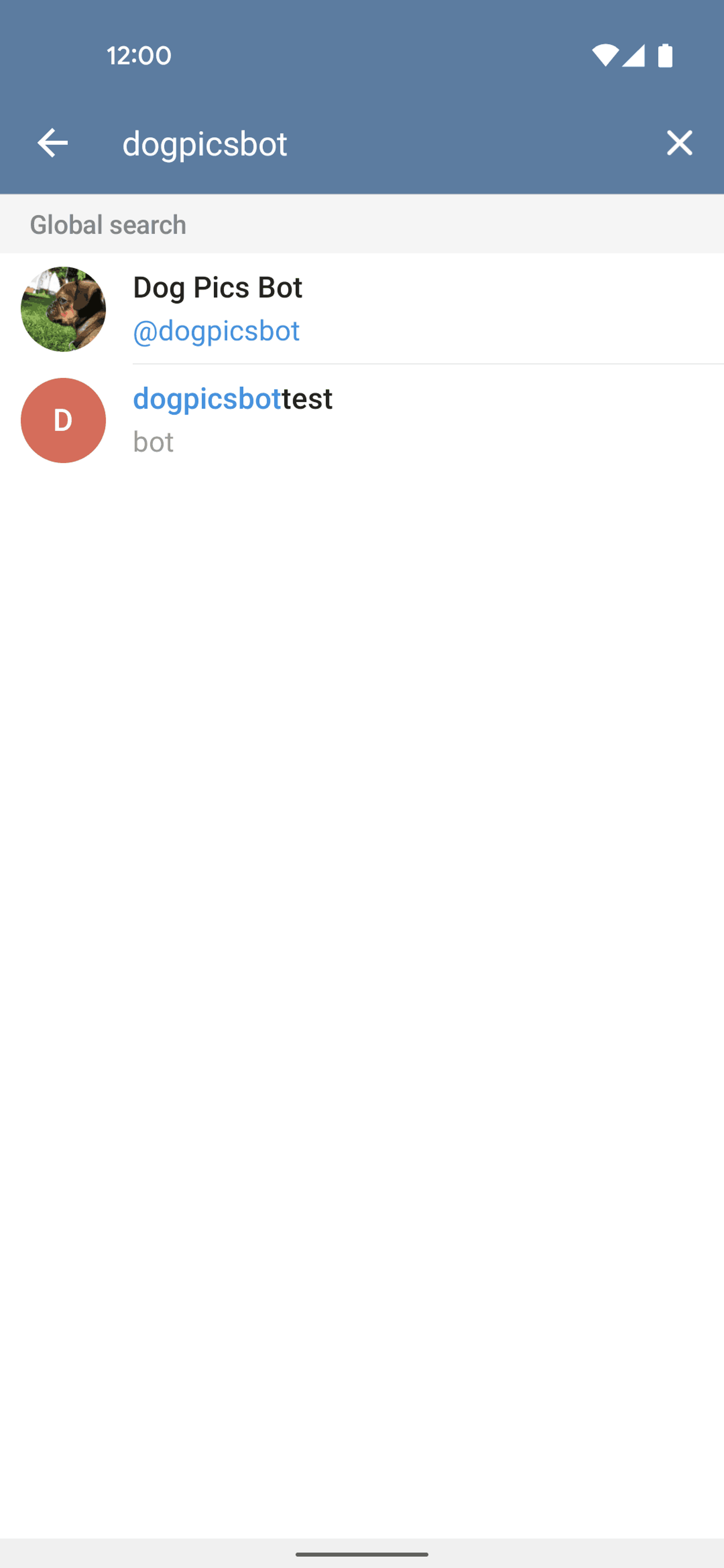 Telegram Android Social Networking interface screenshot 5