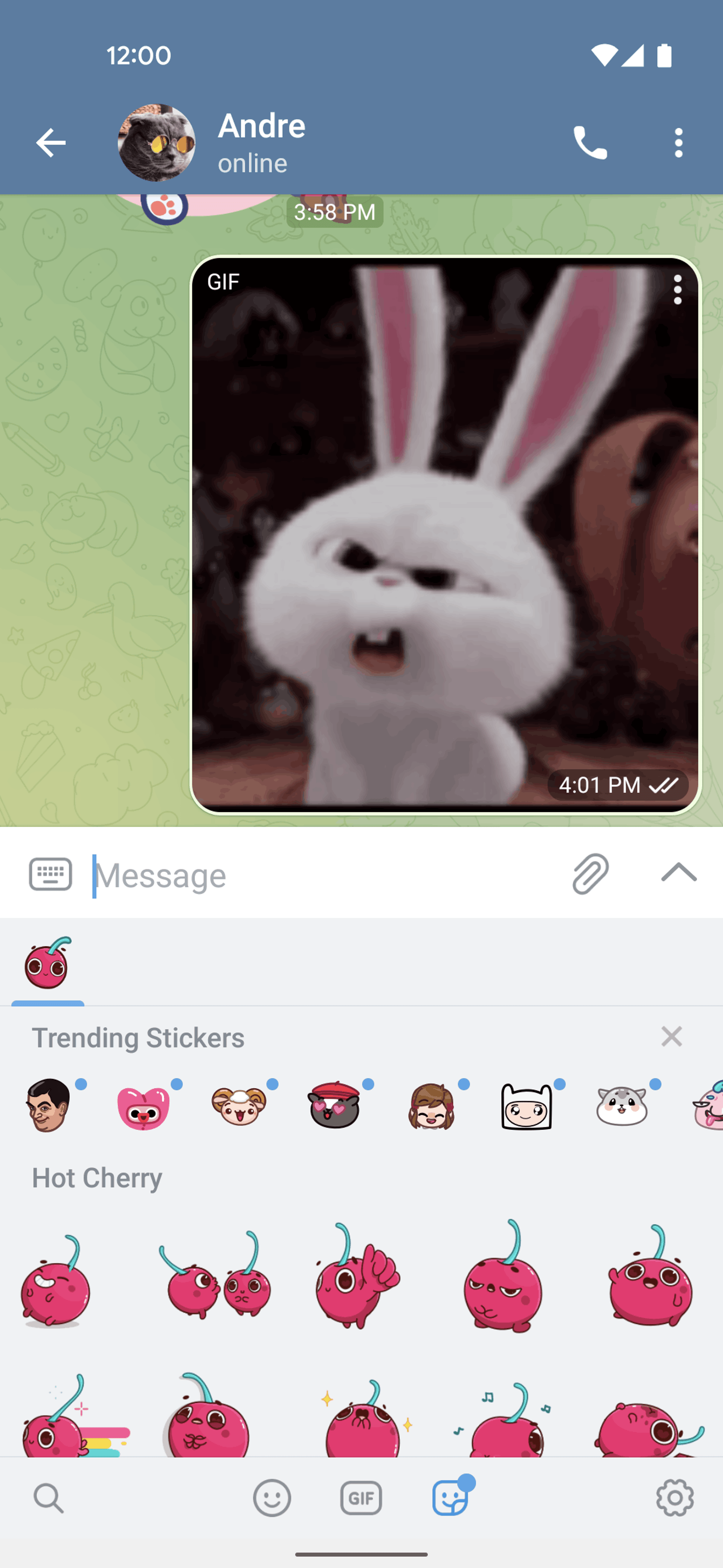 Telegram Android Social Networking interface screenshot 11