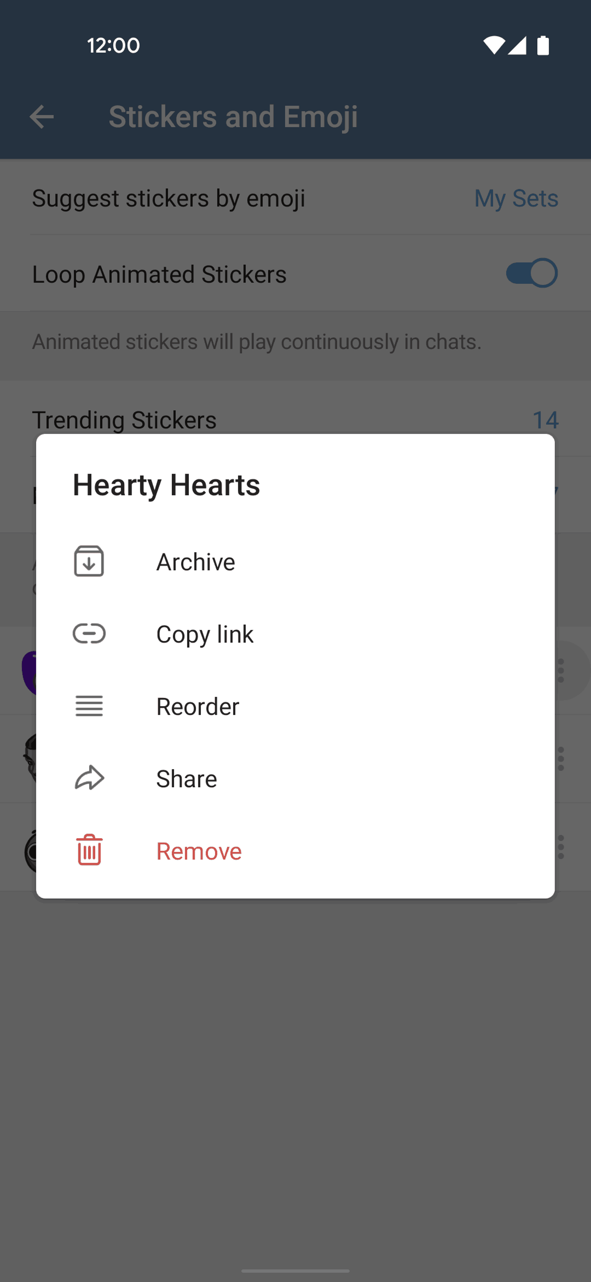 Telegram Android Social Networking interface screenshot 17
