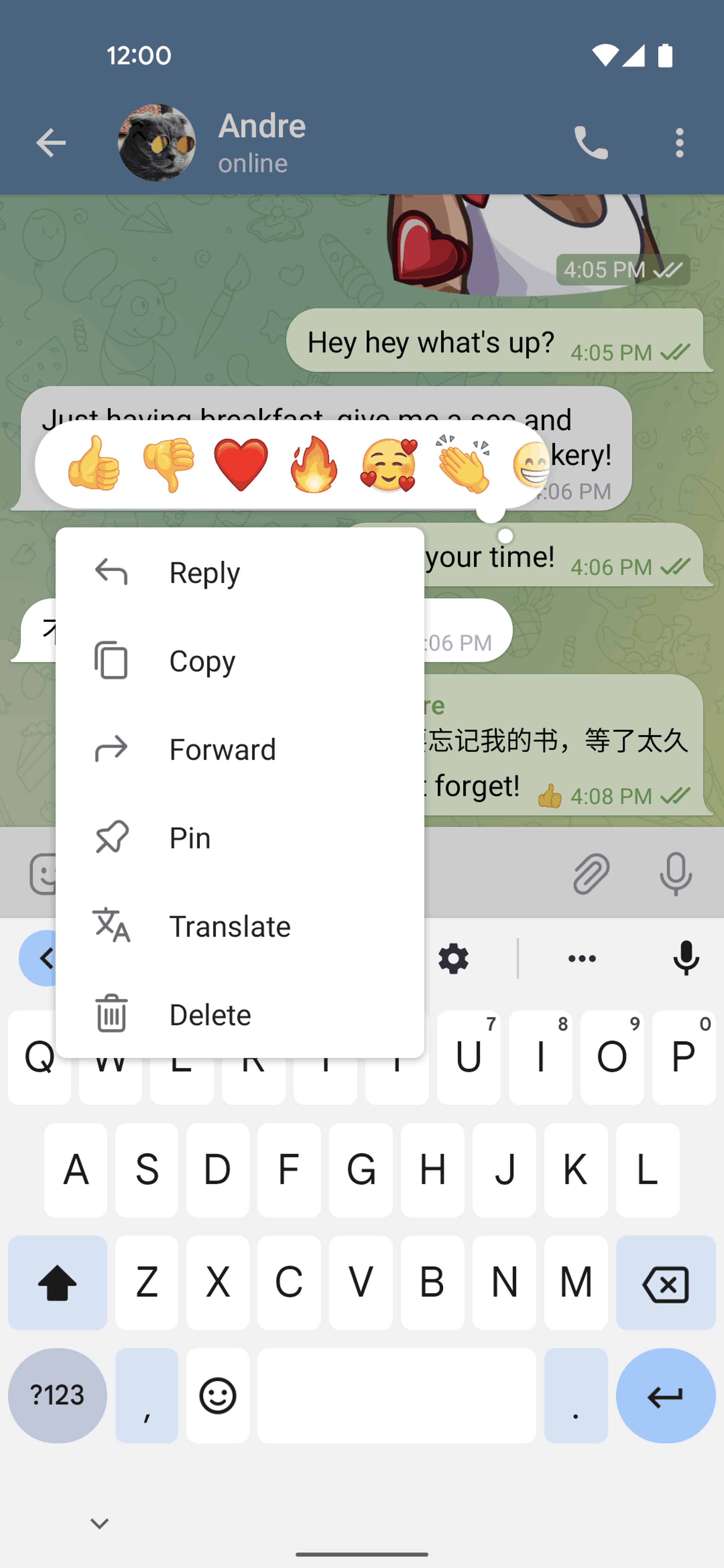Telegram Android Social Networking interface screenshot 20
