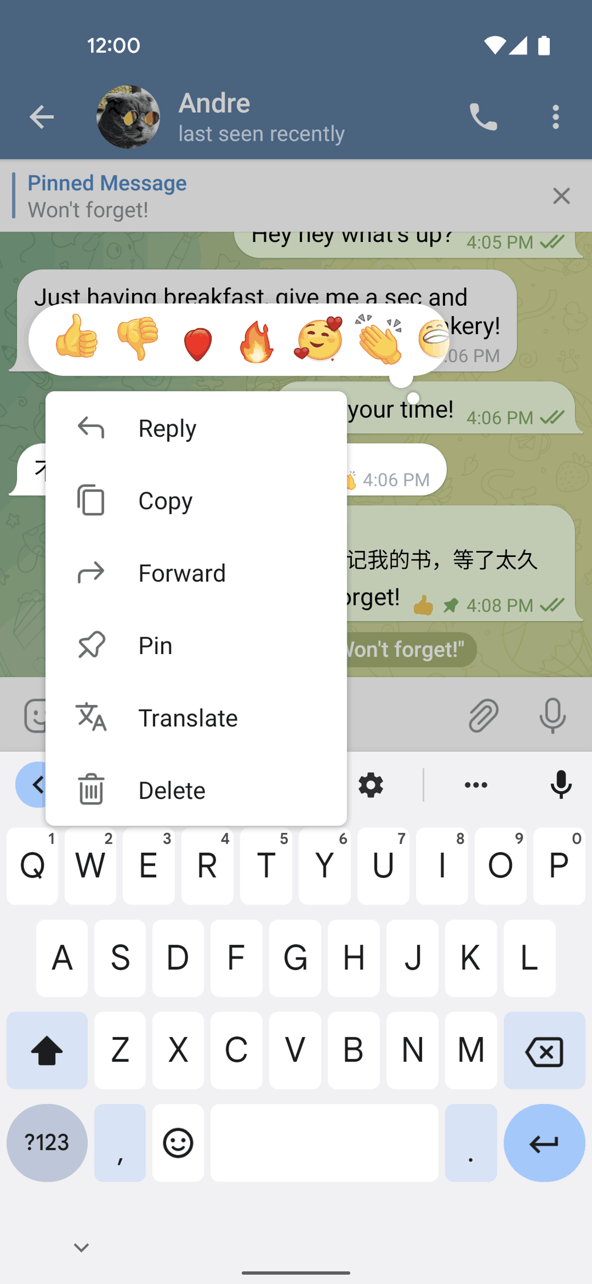 Telegram Android Social Networking interface screenshot 22